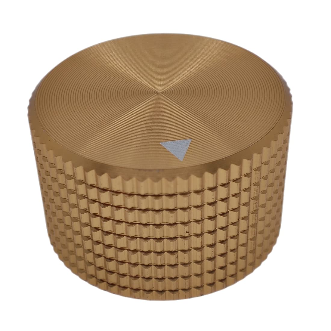 Szliyands 5 Pack Aluminum Rotary Electronic Control Potentiometer Knob,for 0.23 ' ' Diameter Shaft, 0.98 ' ' Dia, 0.61 ' ' H, Gu