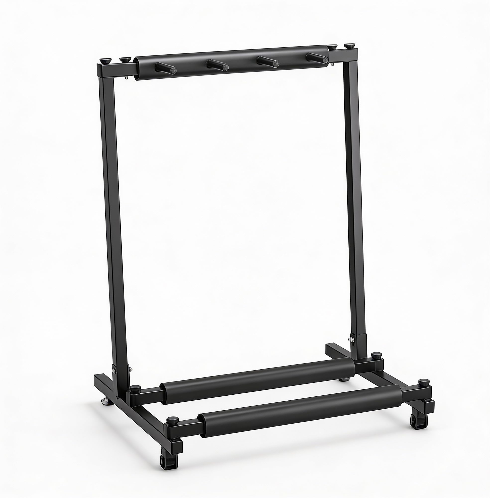 Gearlux Foldable Rack Style Guitar Stand for 3 Electric or Acoustic Guitars