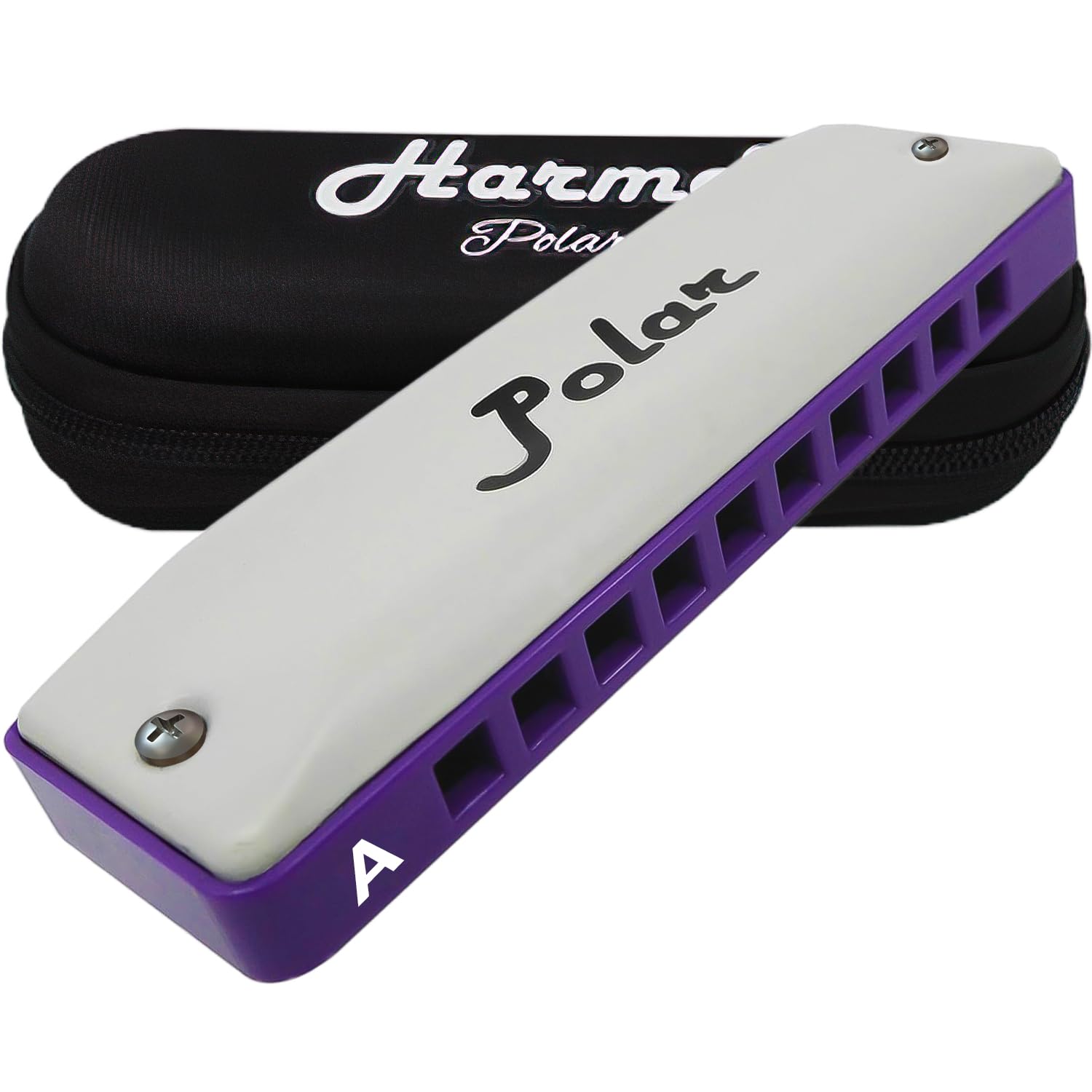 Harmo Polar Diatonic Harmonica Key of A - Harmonic Minor Tuning for Classical, Jazz, Gypsy, Oriental, Lounge and Tango Music, Mo