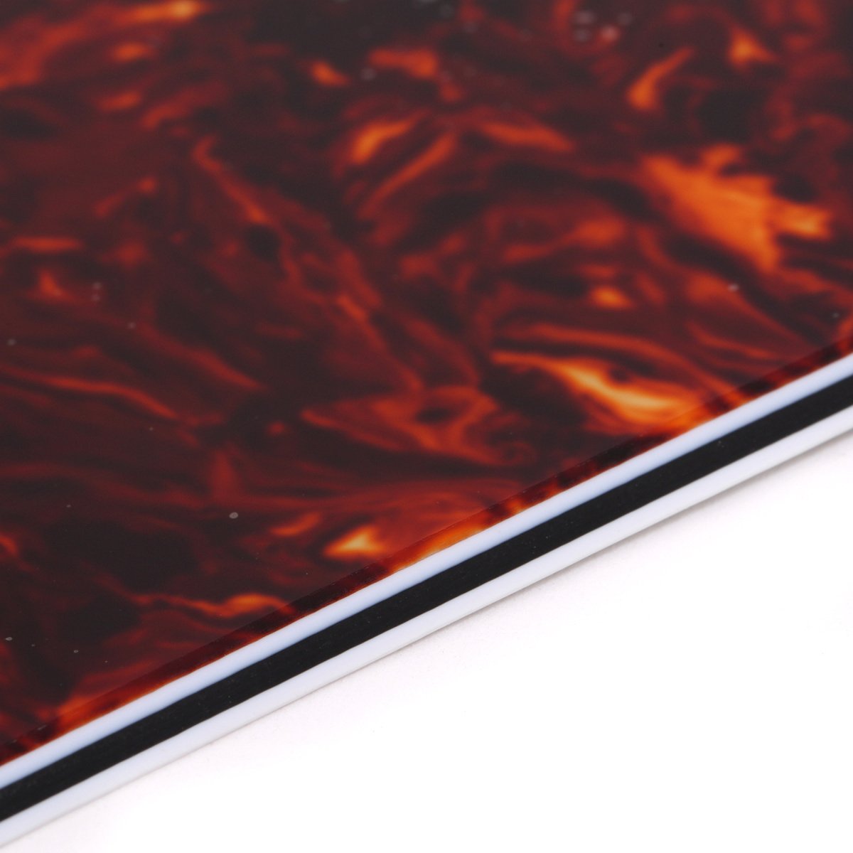 Musiclily 11 Hole SSS Guitar Strat Pickguard Scratch Plate for Fender USA/Mexican Made Standard Stratocaster Modern Style Guitar