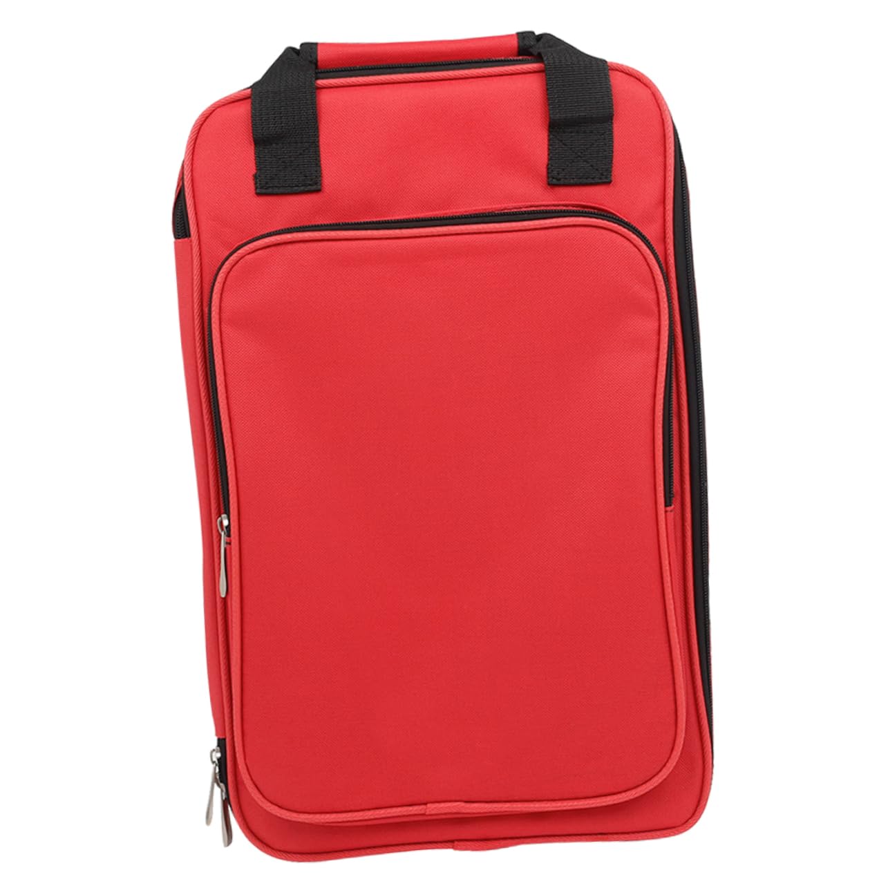 Milisten Drum Stick Storage Pouch Music Bag Drumstick Accessories Mallets Holder Bag Lightweight Portable Red Oxford