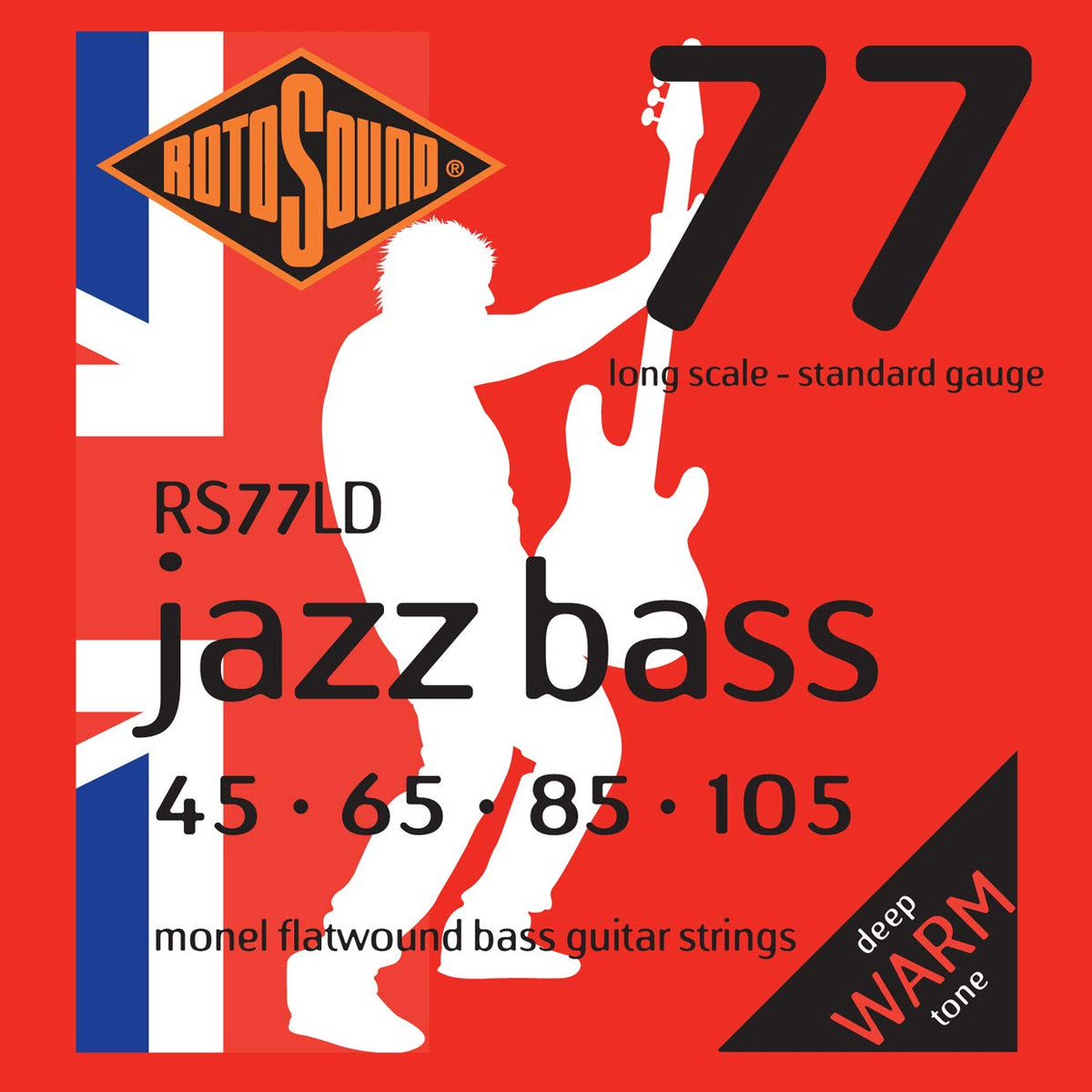 Rotosound Flatwound Bass Strings (Rs77Ld)