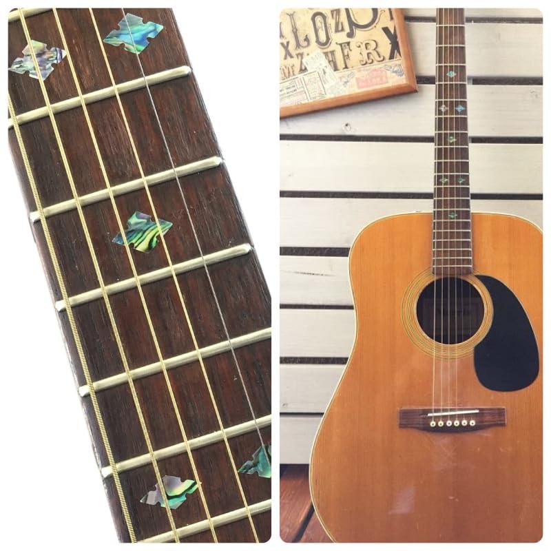 Fretboard Markers Inlay Stickers Decals for Guitars, Bass & Ukuleles - Traditional Slotted Diamonds - Abalone Mix