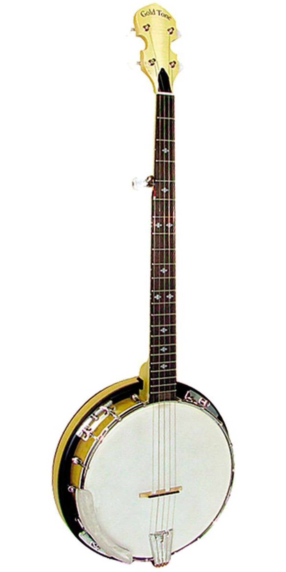 Gold Tone CC-100R Cripple Creek Banjo with Resonator (Five String, Clear Maple)