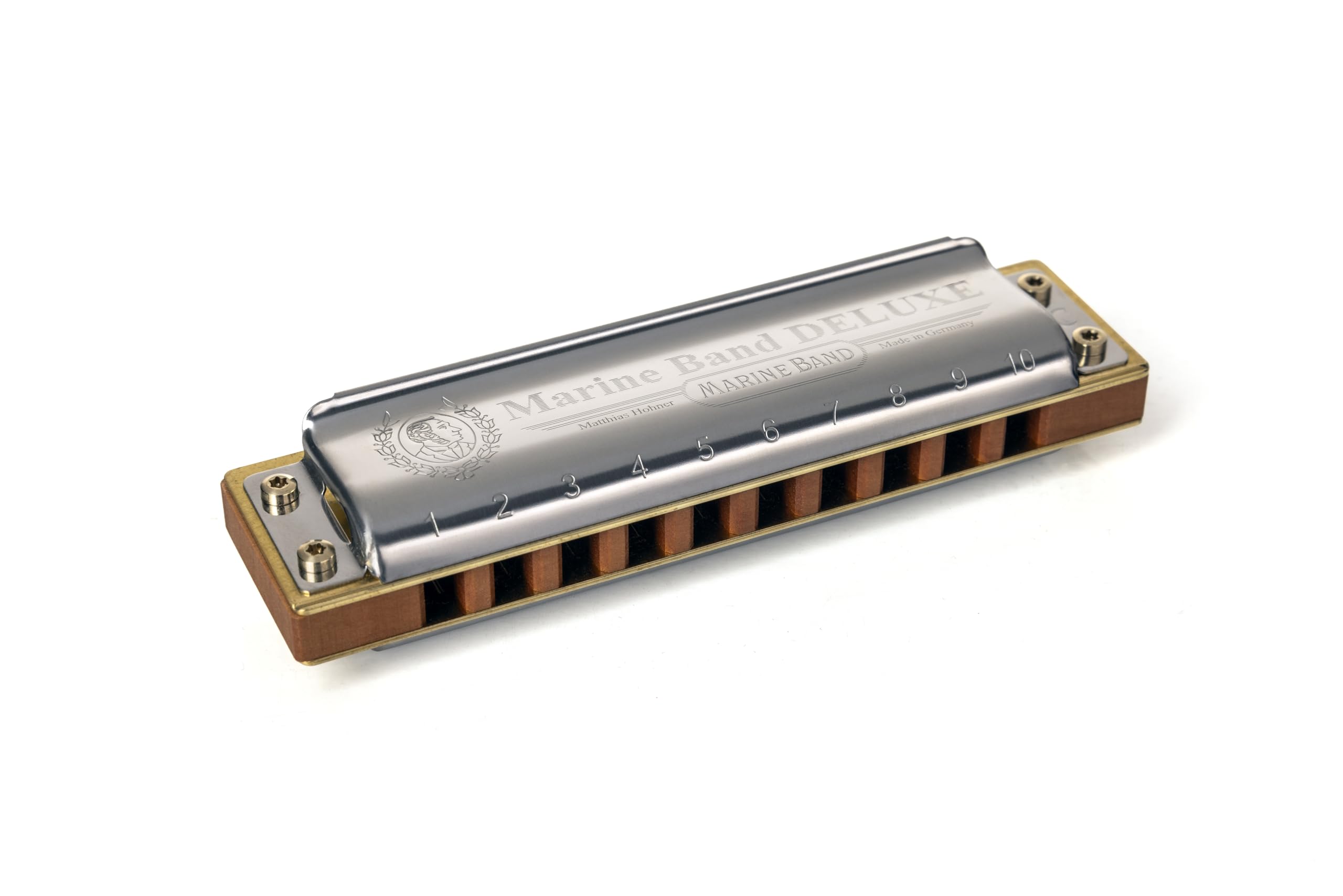 Hohner Marine Band Deluxe C Major Harmonica (M200501P)