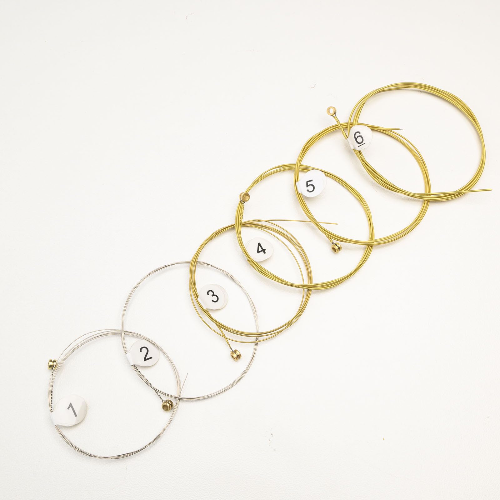 GZYUJIEMEDIA (3 Sets) 6 Pieces Acoustic Guitar Strings (String Gauge 0.01-0.05),(10-50), Replacement Bronze Strings, Ideal for B