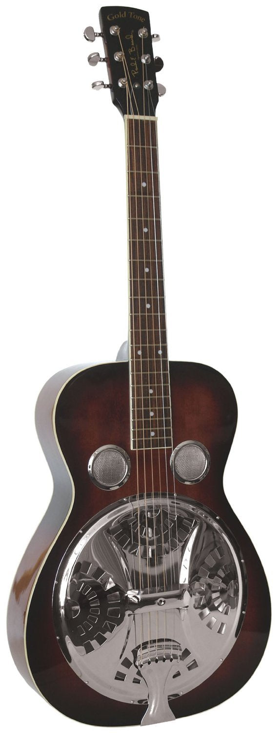 Gold Tone Paul Beard Signature Series PBR Roundneck Resonator Guitar (Vintage Mahogany)
