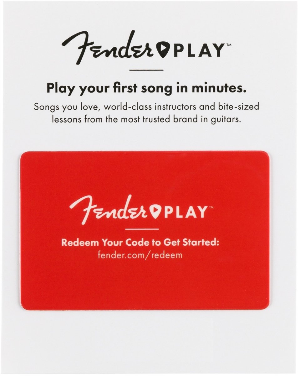 Fender Play 3-Month Subscription Prepaid Gift Card