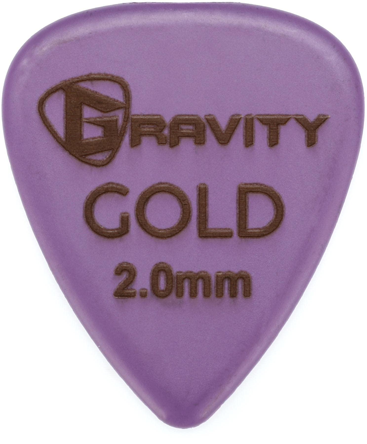 Gravity Gold Series Guitar Picks - Perfect For Beginners & Professionals | Pack Of 4