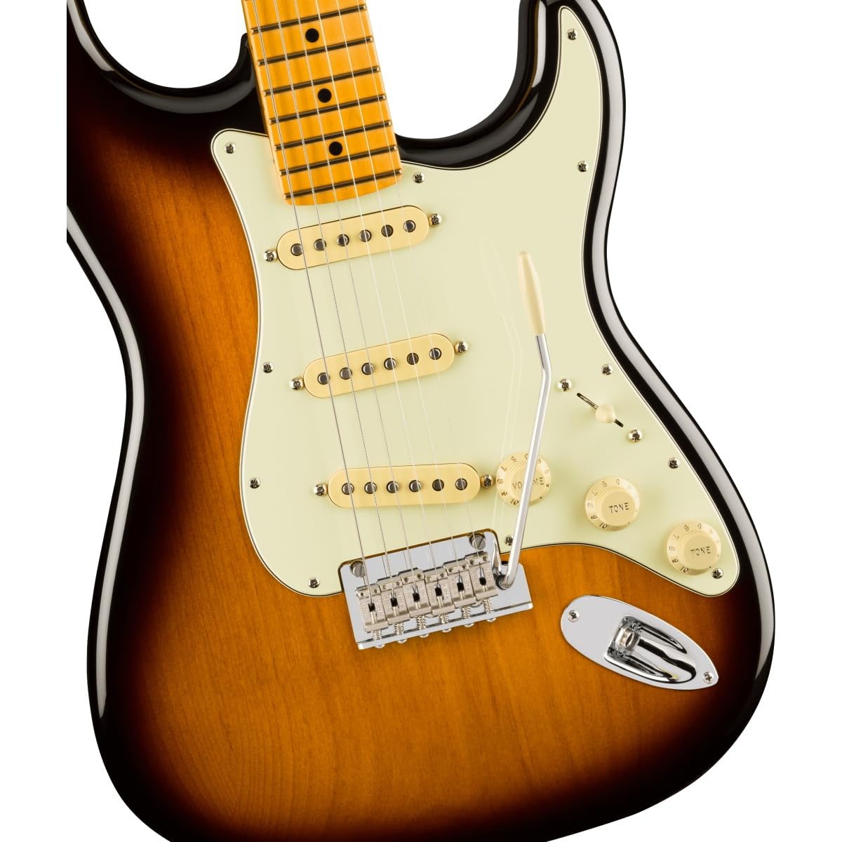 Fender 70th-anniversary American Professional II Stratocaster Electric Guitar with Maple Fingerboard - Anniversary 2-col
