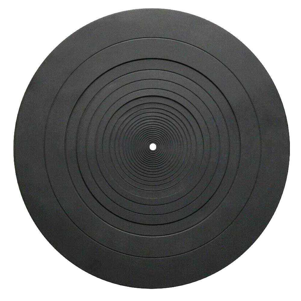 Audio Technica AT-LP120BK/AT-LP-1200 Turntable Platter Mat - 12 Inch Rubber Silicone Slipmat (Universal Compatible)