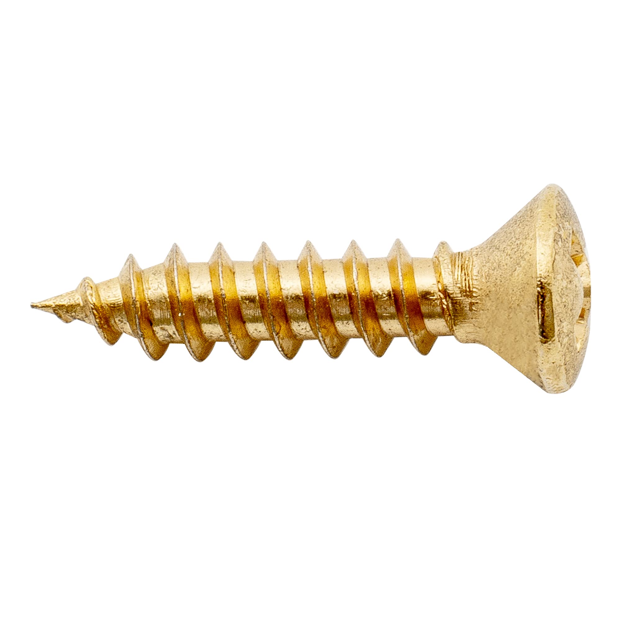 Musiclily Ultra 3x12mm Stainless Steel Pickguard Mounting Screws for Fender Stratocaster Telecaster Electric Guitar or Bass, Gol