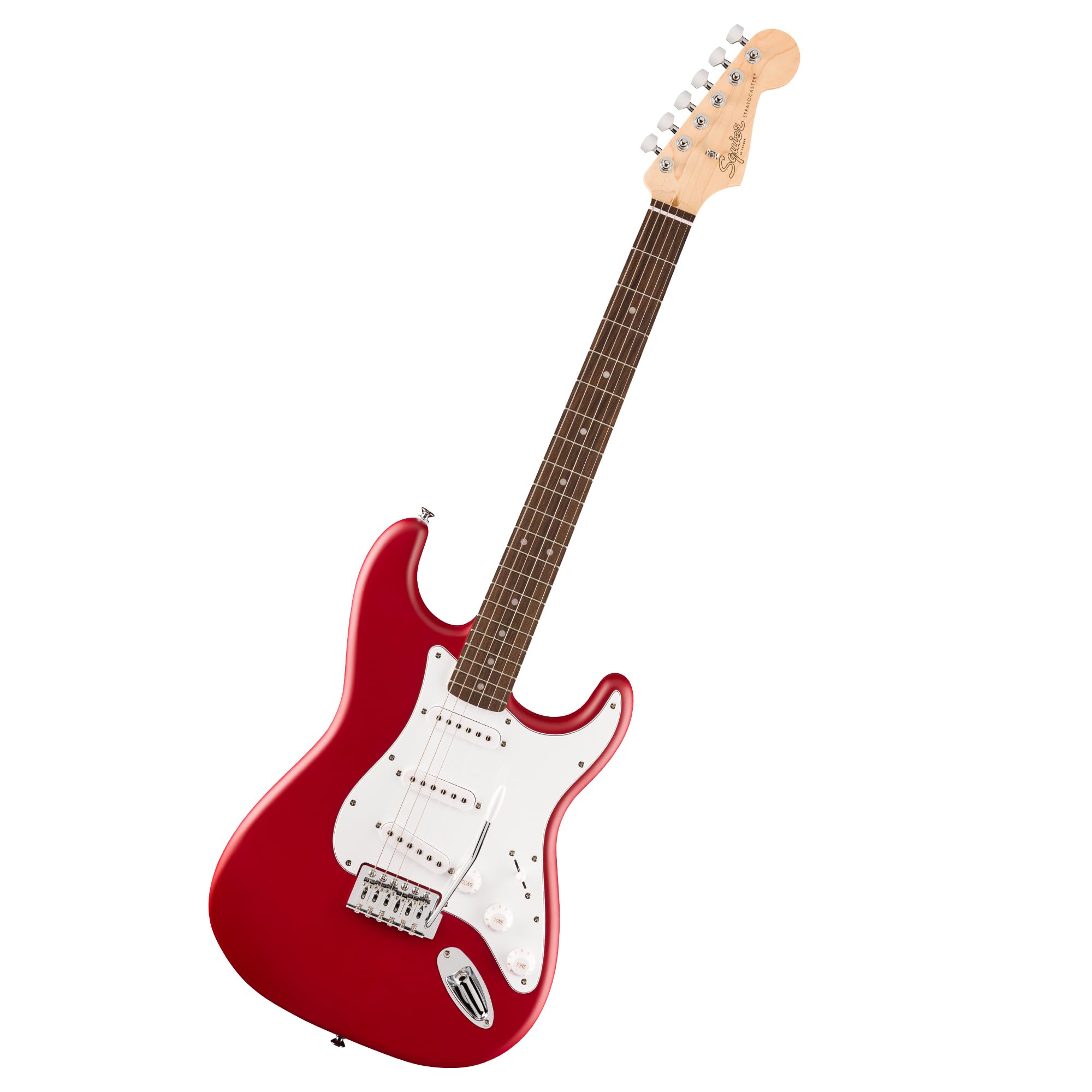 Fender Squier Debut Series Stratocaster Electric Guitar, Beginner Guitar, With 2-Year Warranty, Includes Free Lessons, Dakota Re