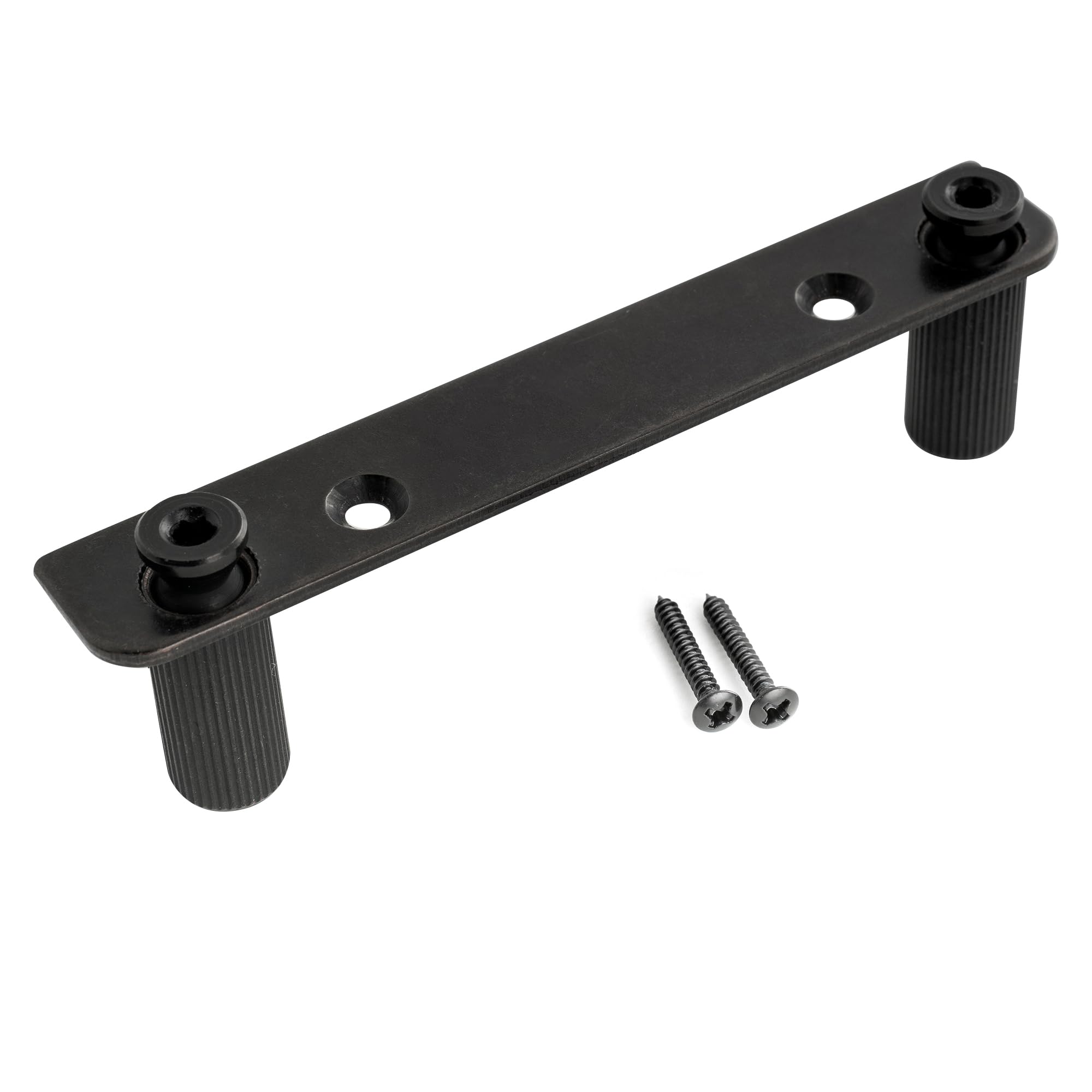Musiclily Pro Guitar Double Locking Tremolo Bridge System Screw Stud Support Bracket Stand With M7 Anchors For Electric Guitar,