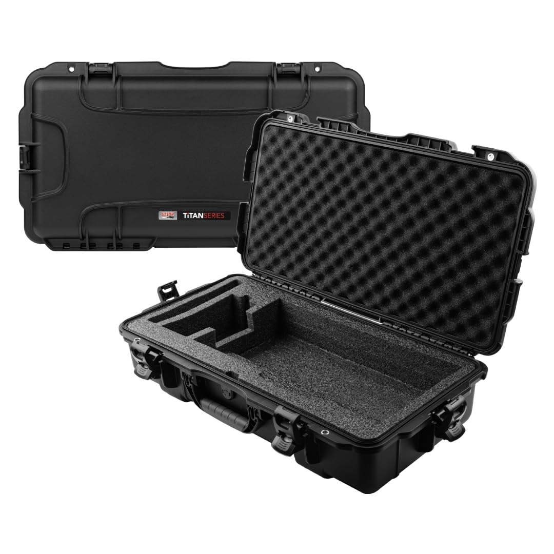 Gator Cases Titan Series Waterproof Carrying Case for Line 6 Helix Stadium XL Floor, (GWP-L6STADIUMXL)