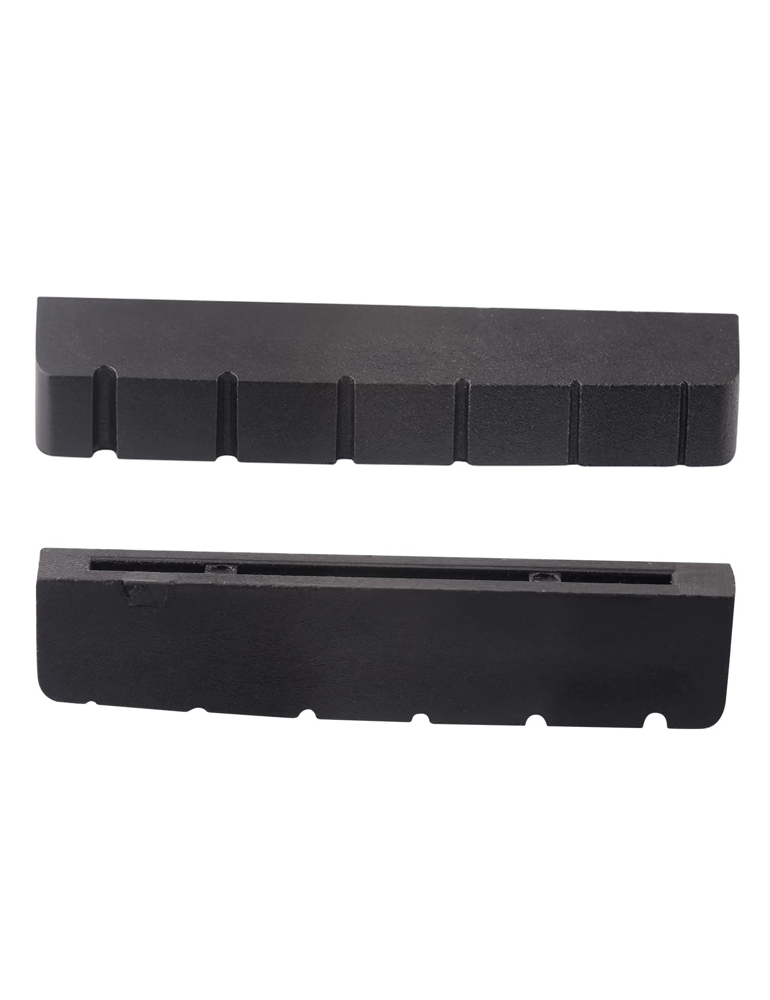 Metallor 6 String Graphite Guitar Nut Pre-Slotted Top Nut Compatible with Les Paul LP SG Style Electric Guitar or Acoustic Guita