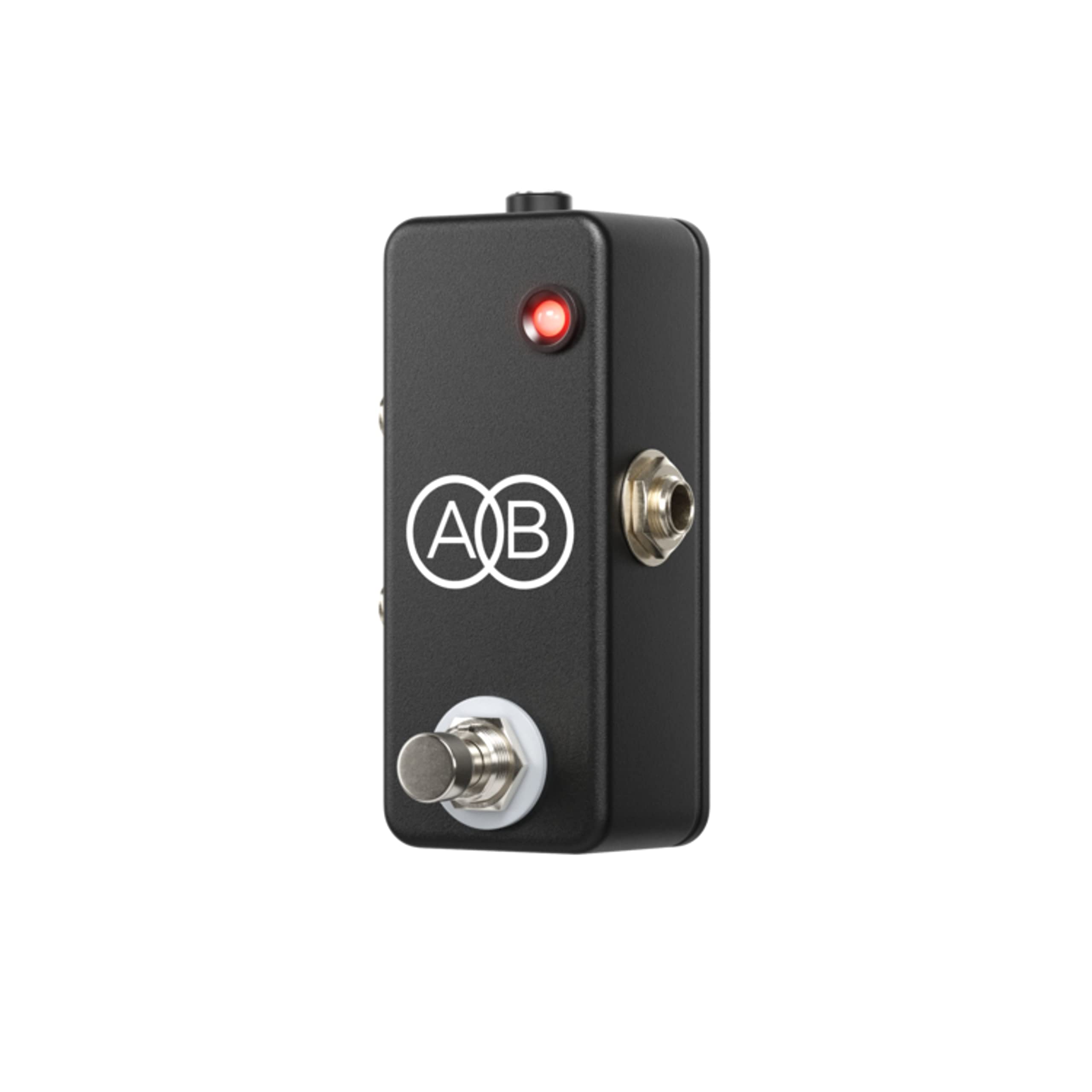 JHS Pedals Mini A/B Box - Guitar Signal Path Effect, Black/Silver, Model Number: Mini A/B Box