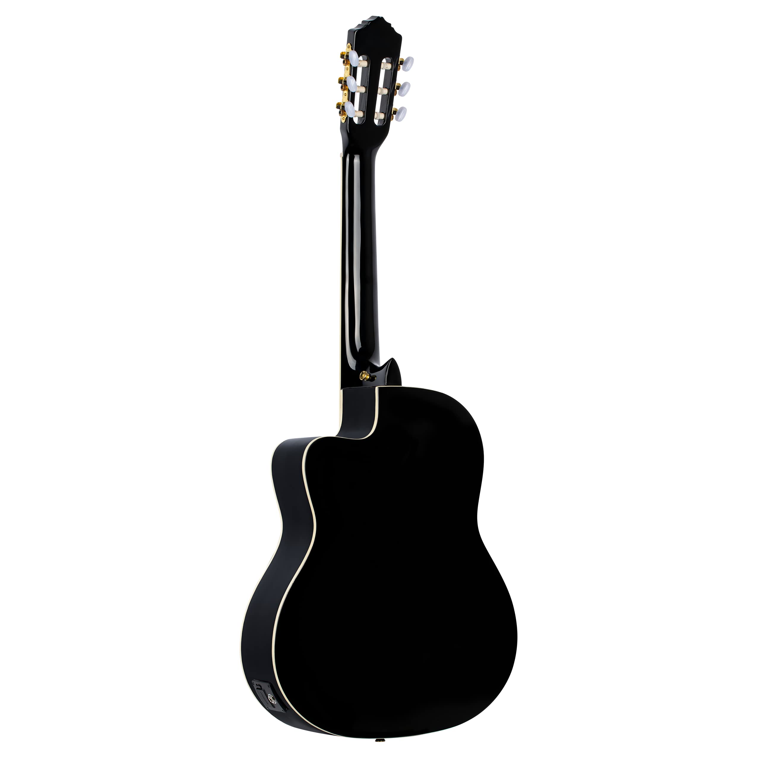 Family Series Pro Solid Top Acoustic-Electric Nylon Classical Guitar with Bag
