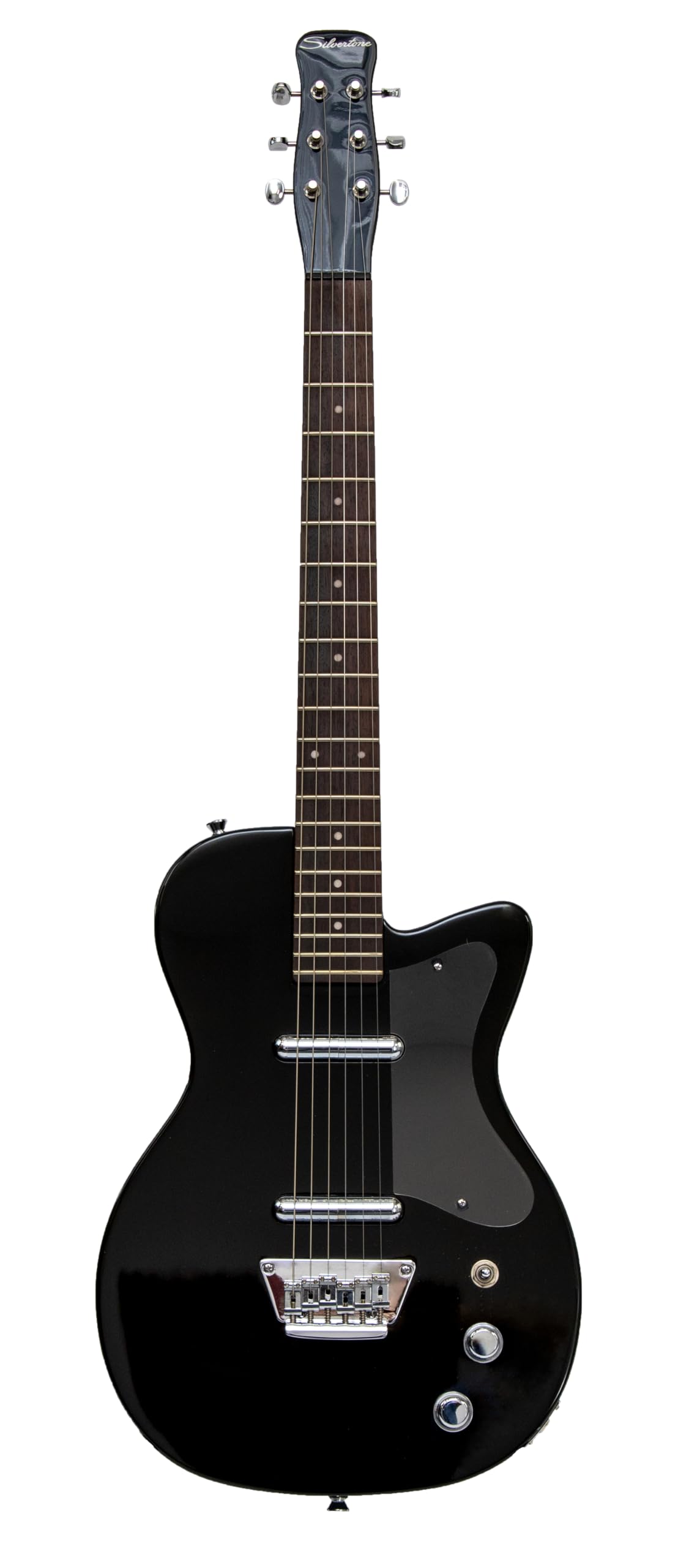 Silvertone Classic 1303/U2 BK Electric Guitar, Gloss black