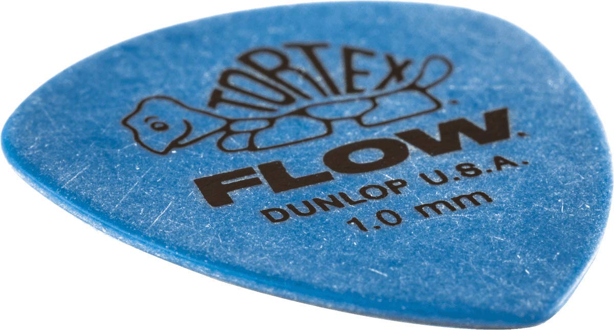 Jim Dunlop Tortex Flow Standard 1.0mm Guitar Picks (558R1.00)
