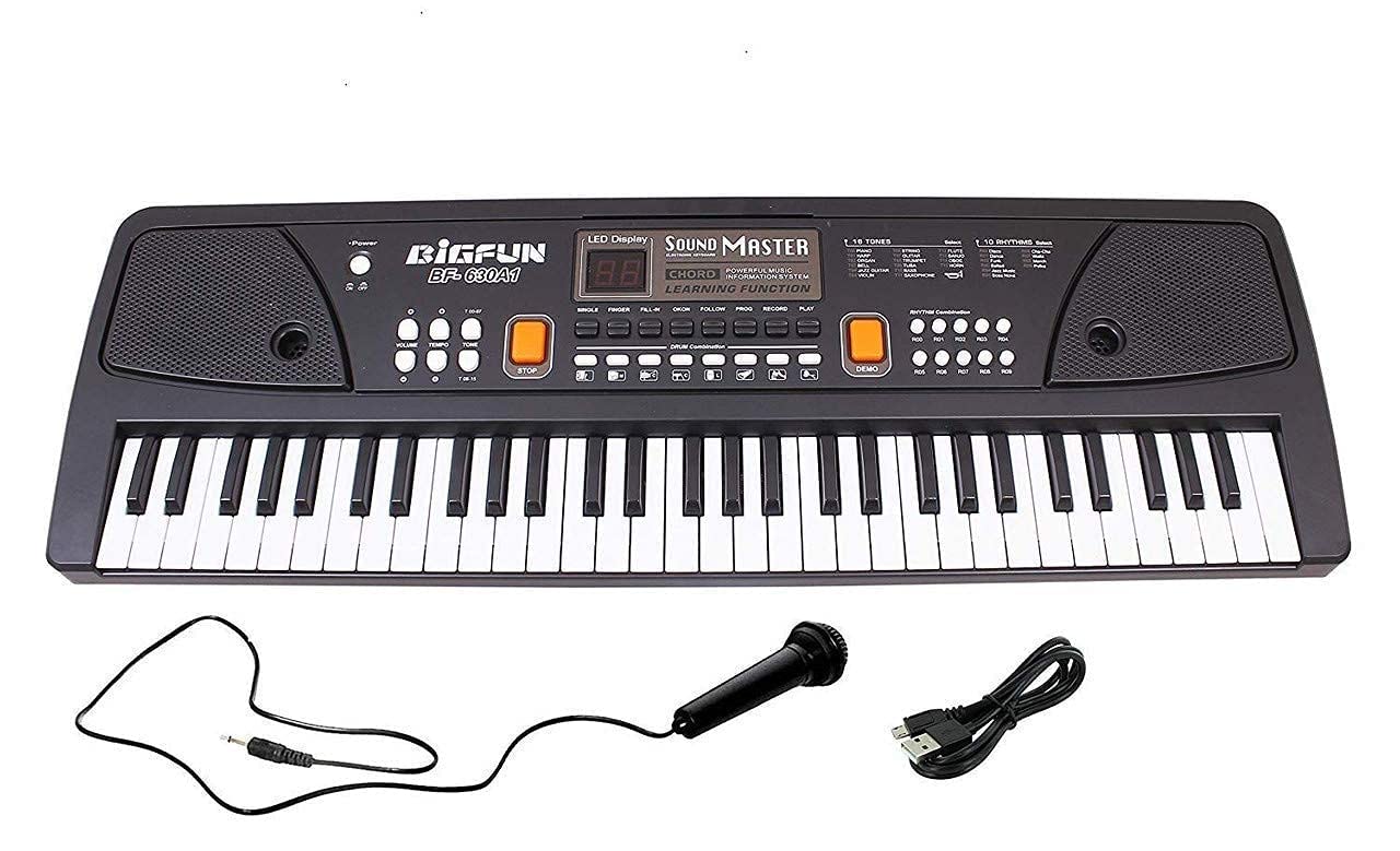 Licpo Electronic Digital Piano Keyboard 61 Keys- Multi-Function Portable Piano Keyboard Electronic Organ With Charging Function 