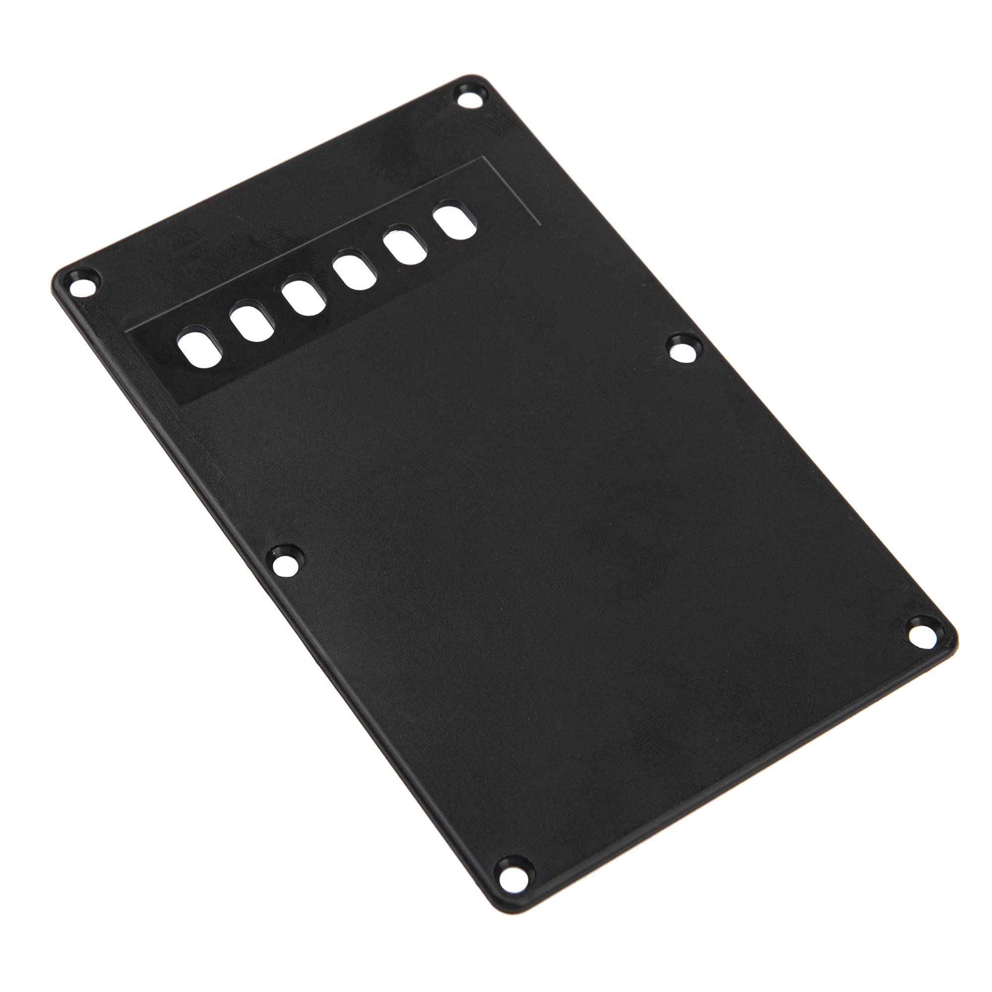 10Pcs Yootones 6 Hole Guitar Back Plate Tremolo Cavity Cover Backplate Compatible with Fender Stratocaster ST SQ Squier Guitars