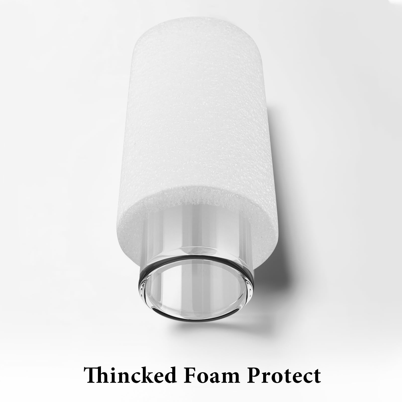 LIFEHIM 8pcs Glass Guitar Slide for Electric and Acoustic: Finger Knuckle Slide Guitar Multisize with Extra Large Guitar Slides