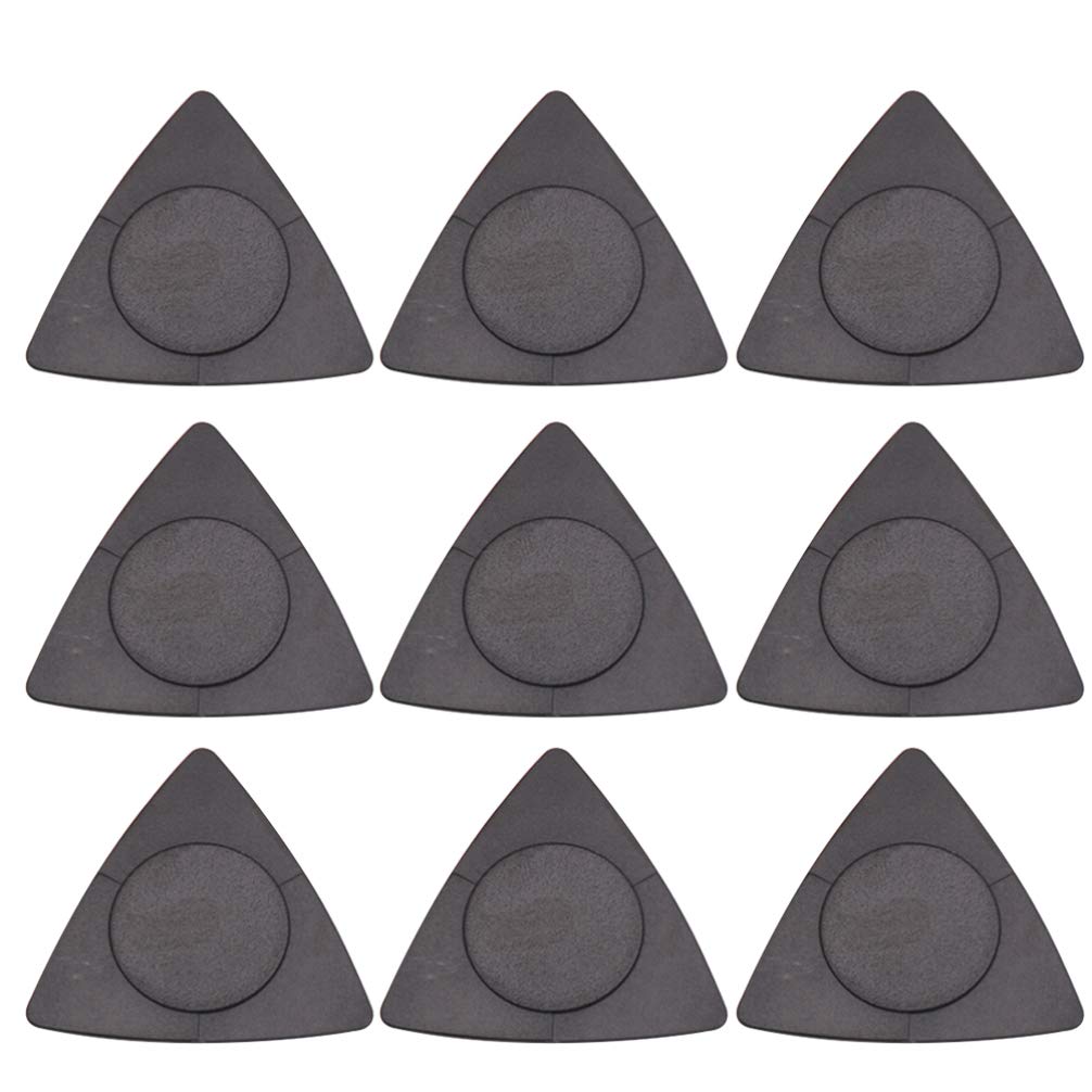 Milisten 20Pcs Guitar Pick Non-Slip Grip Folk Guitar Picks Sticked Triangle Guitar Picks Anti-Slip Style