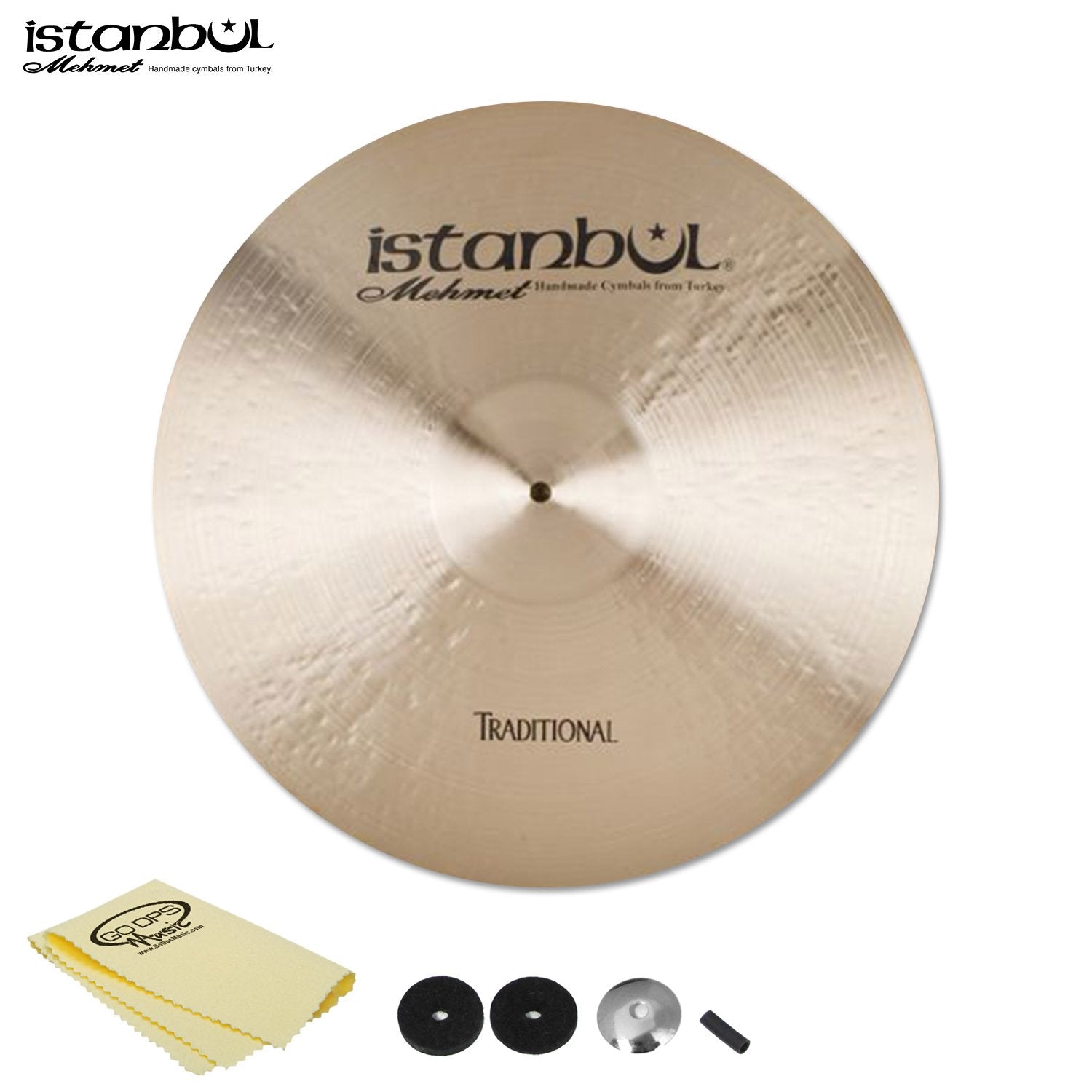 Istanbul JF-RM20-KIT-1 Mehmet Cymbals Traditional Medium Ride 20