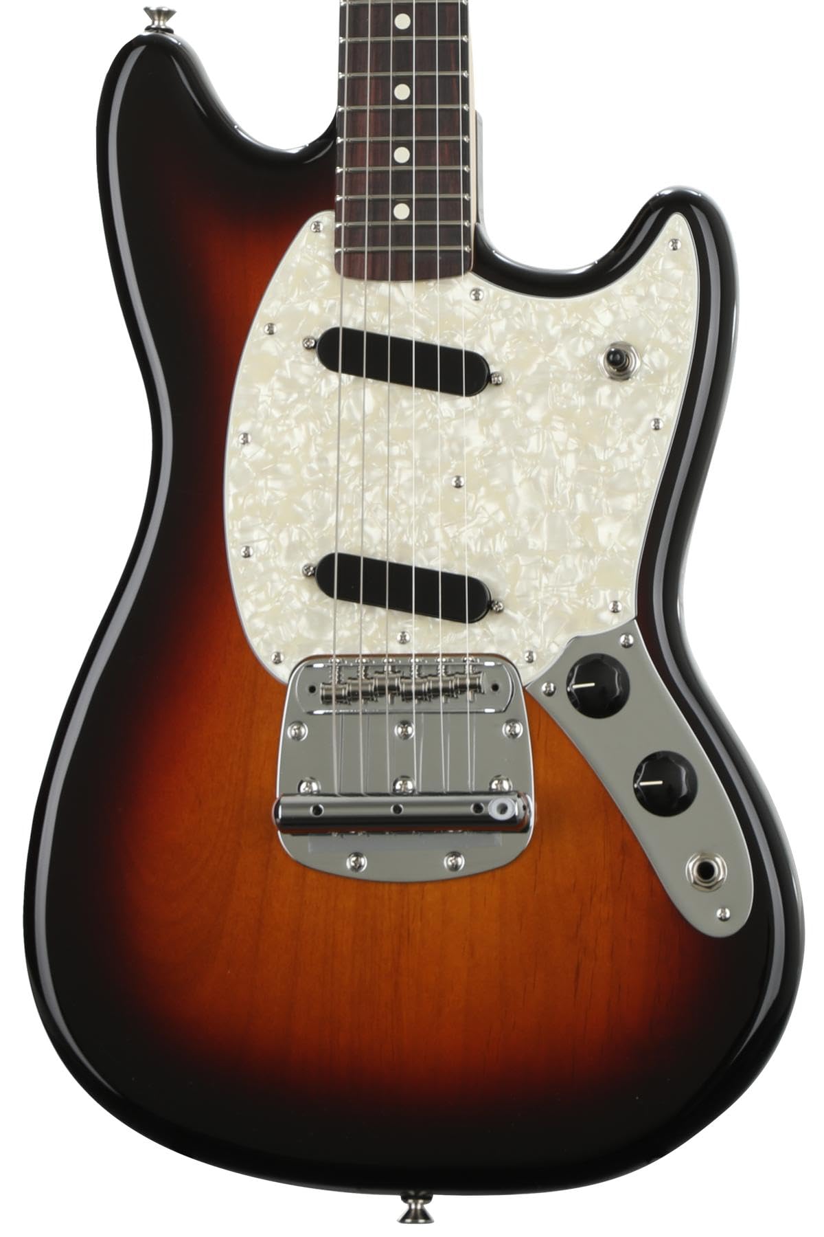 Fender American Performer Mustang - 3-Tone Sunburst With Rosewood Fingerboard