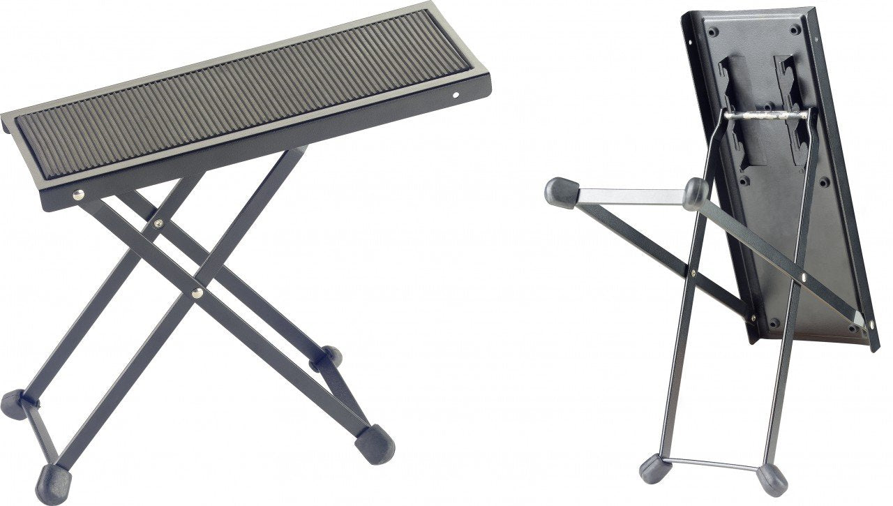 Stagg FOS-B1 Guitar Foot Stool with Anti-Slip Rubber Padding - Black