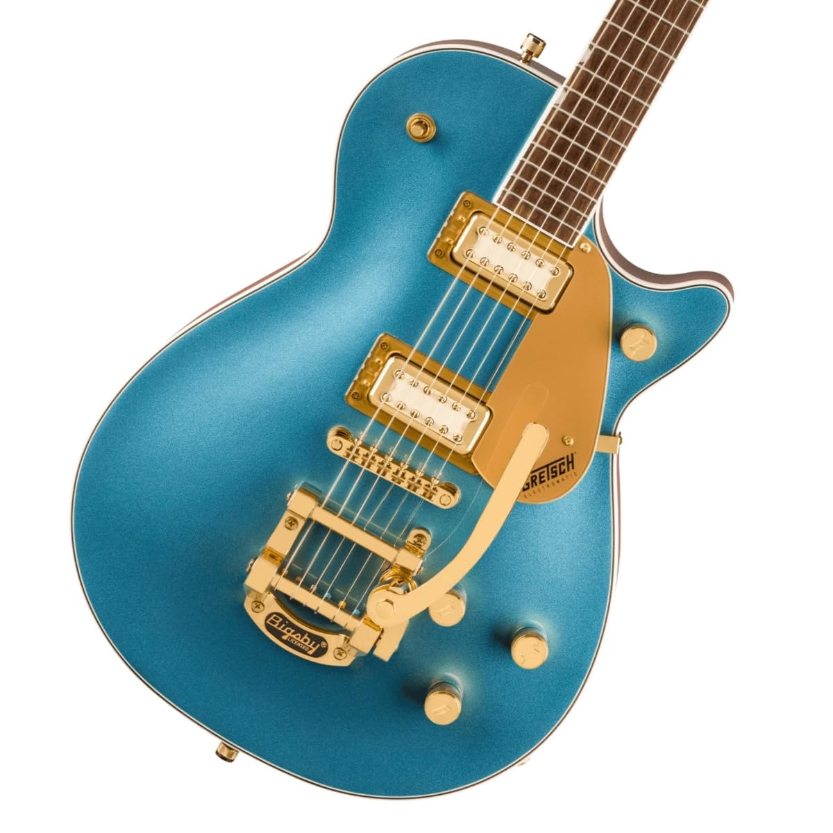Gretsch Electromatic Pristine Ltd Jet Single-Cut 6-String Right-Handed Electric Guitar With Bigsby Tailpiece (Mako)