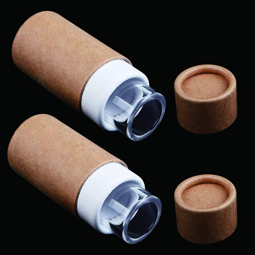 Mr.Power Guitar Slide Glass Finger Slider For Electric And Acoustic With Box (2 Pcs)