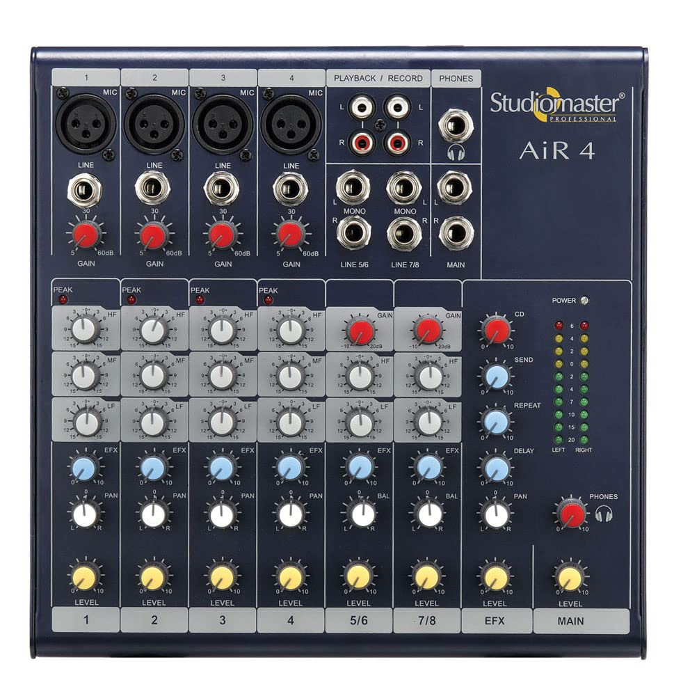 Studiomaster Professional Air 4 Compact Mixer