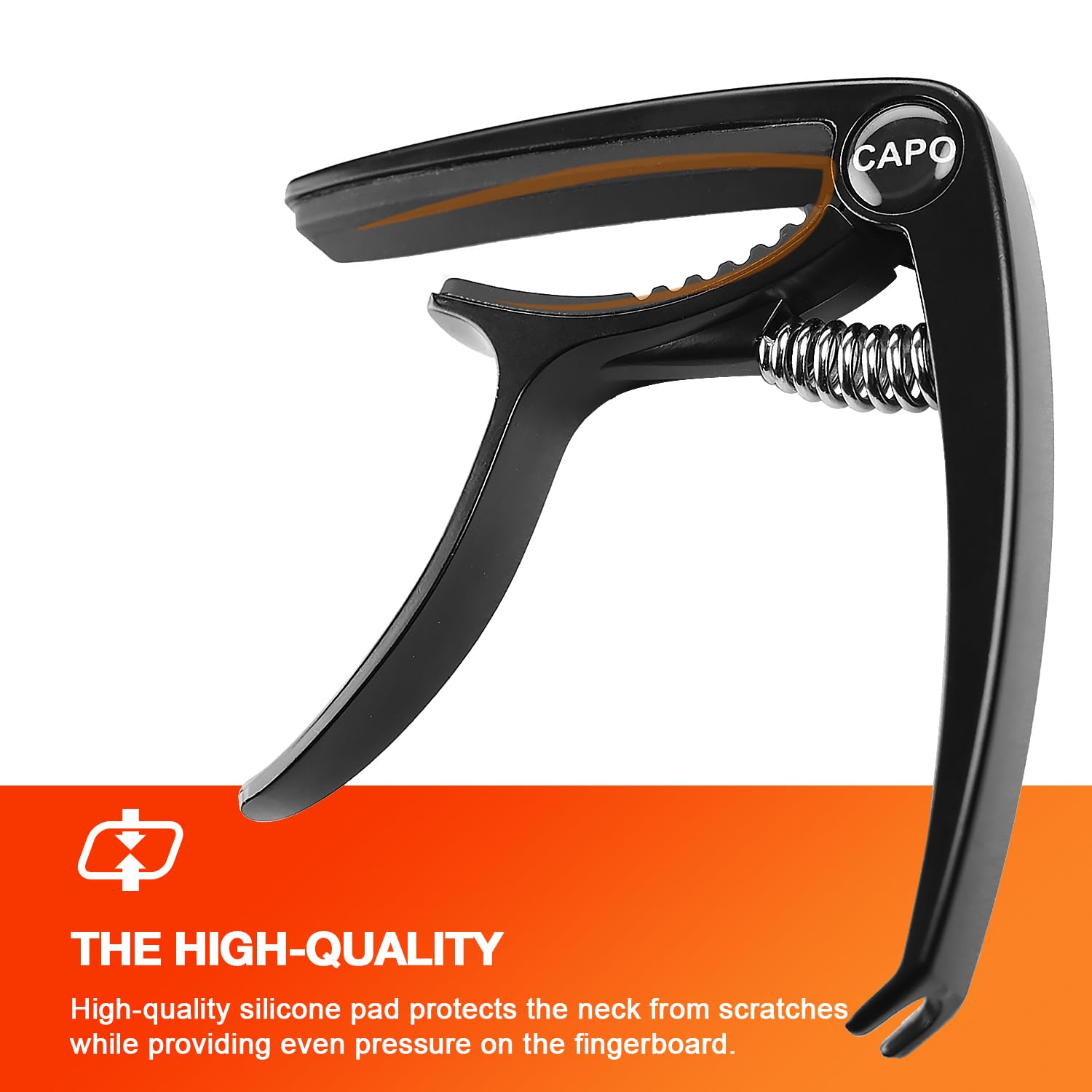 Guitar Capo for Acoustic & Electric - 6 String Guitar Capos