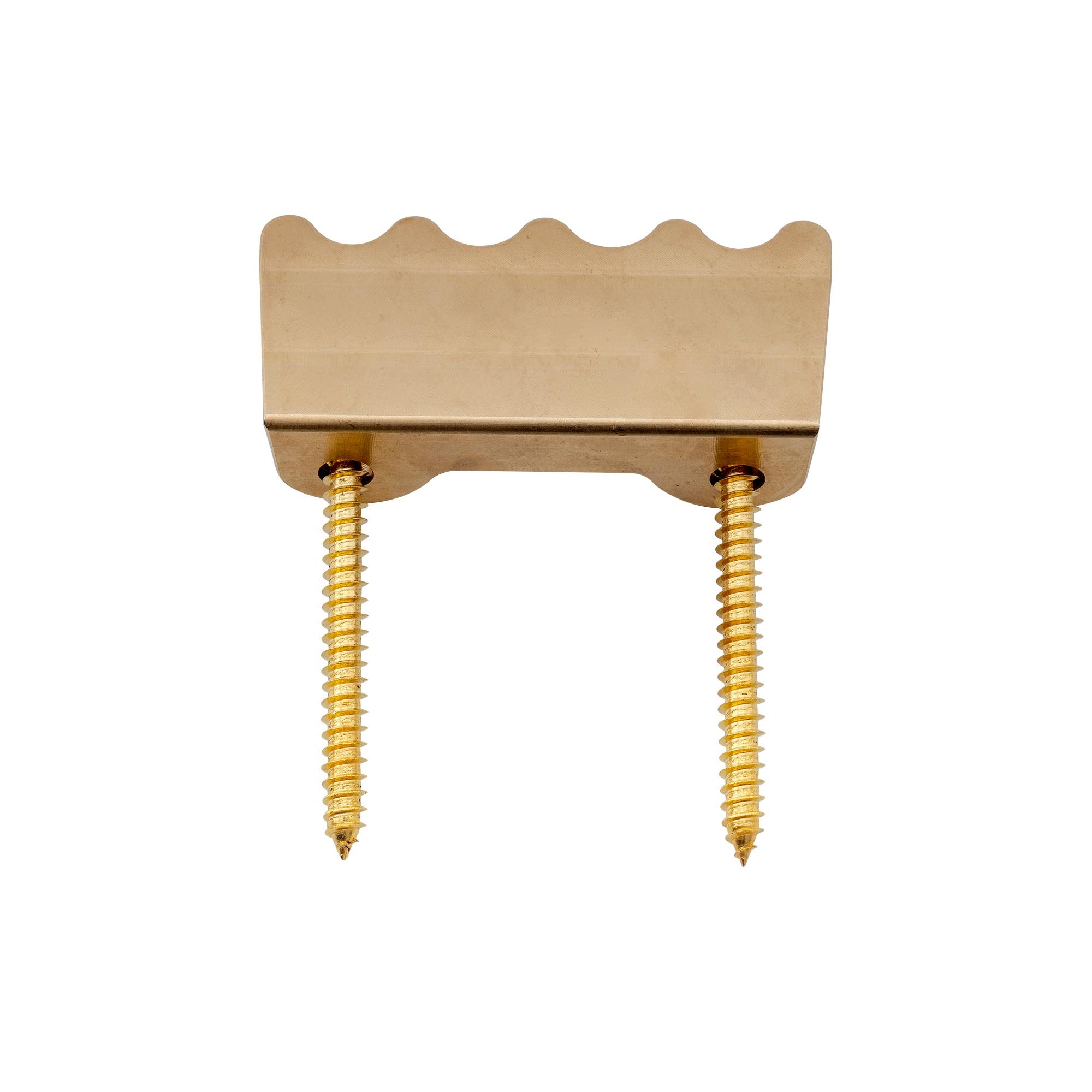 Musiclily Ultra Heavy Duty Full Brass Electric Guitar Tremolo Claw for Strat/Floyd Rose Tremolo Bridge System, Original Color