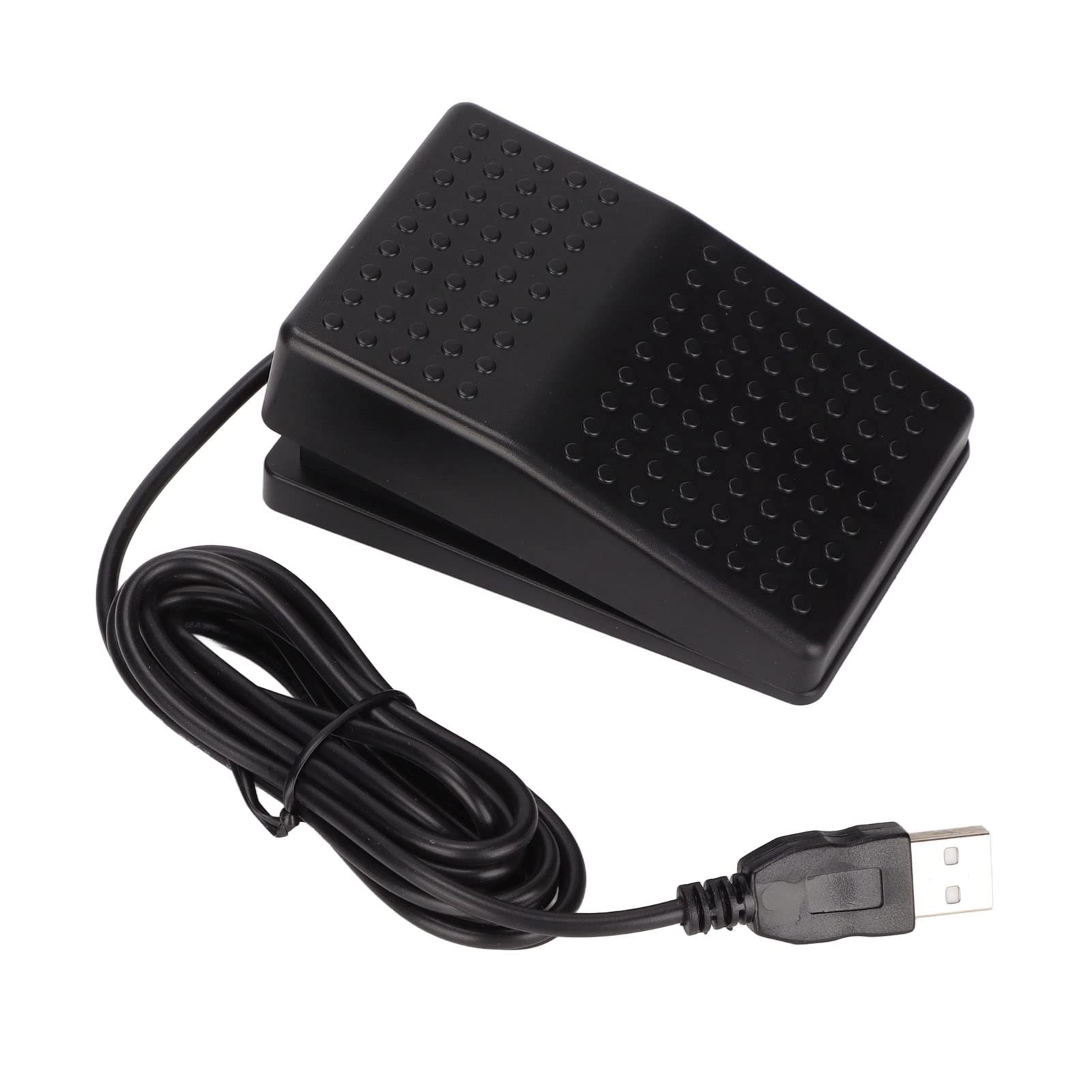 Usb Foot Switch Pedal, High Sensitivity Multifunctional Abs Single Hands Footswitch Pedal With 2M Cable For Computer Mouse Keybo