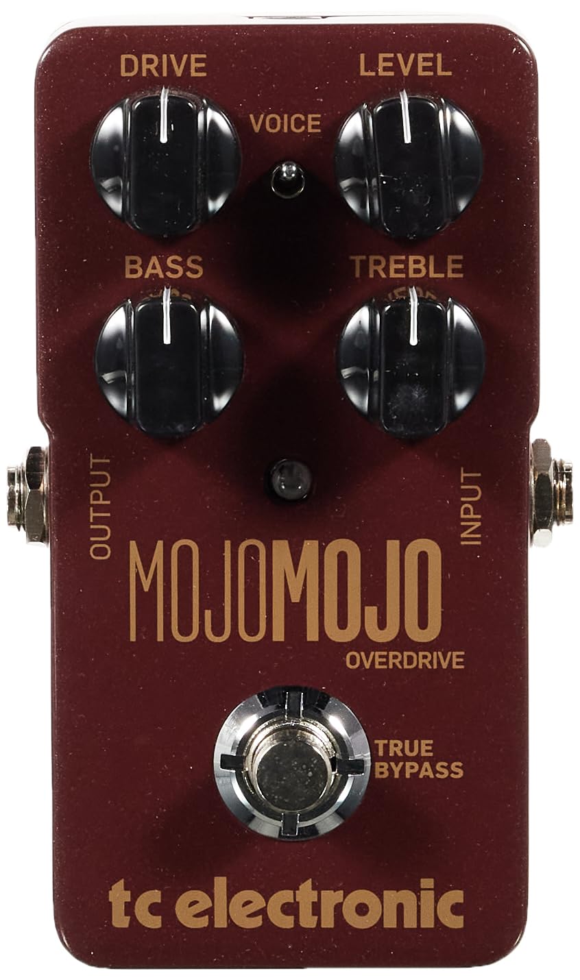 Tc Electronic Mojomojo Overdrive Exceptional Overdrive Pedal With Extra Headroom, Precise Controls And A Voicing Switch