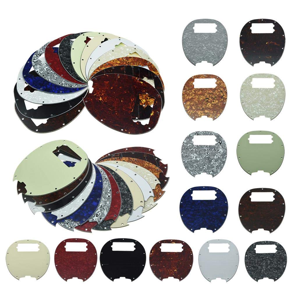 KAISH Bass Pickguard Fit for Musicman classic 4 string StingRay bass models Tiger Stripe
