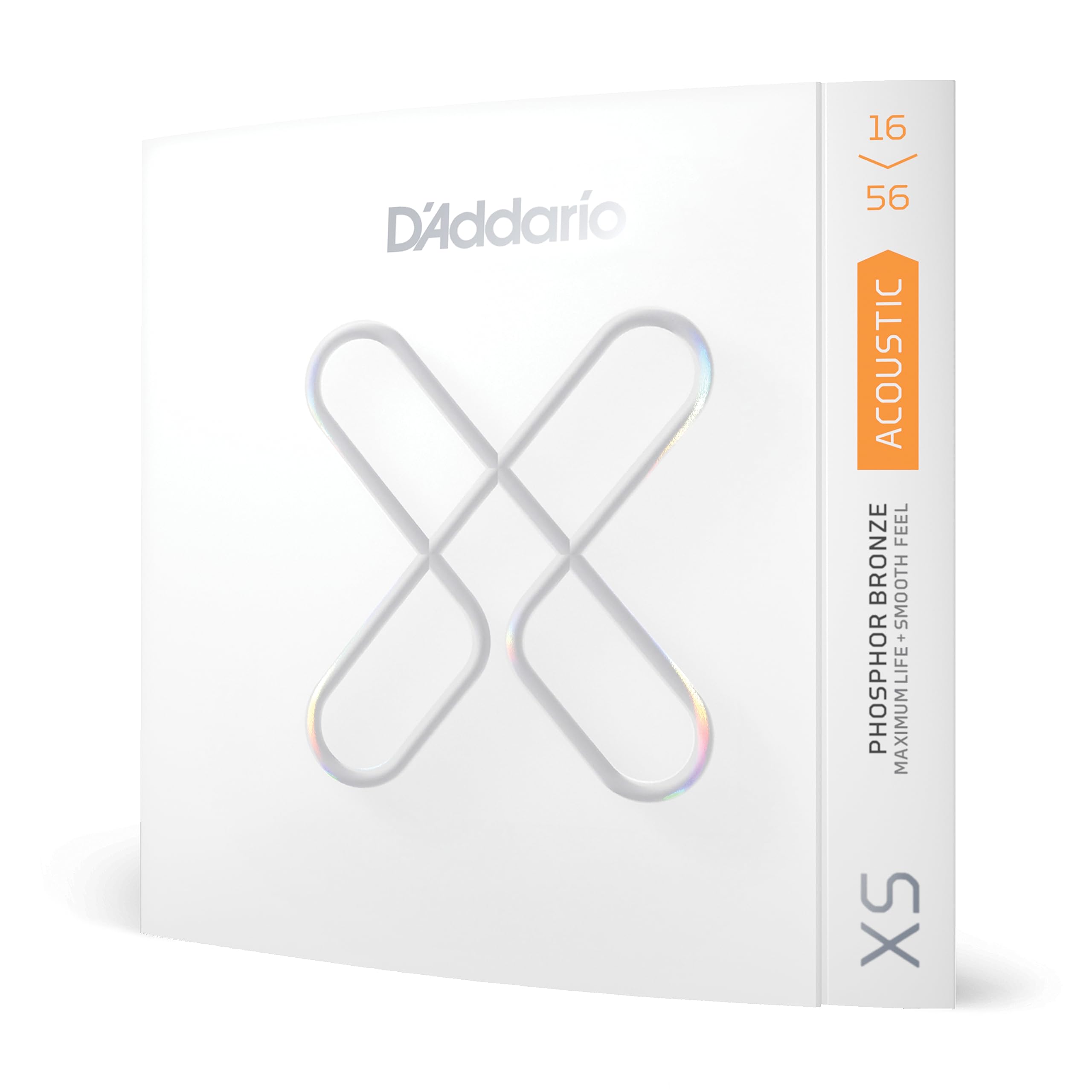 D'Addario Guitar Strings - Xs Phosphor Bronze Coated Resophonic Guitar Strings - Xsapb1656 - Extended String Life With Natural T