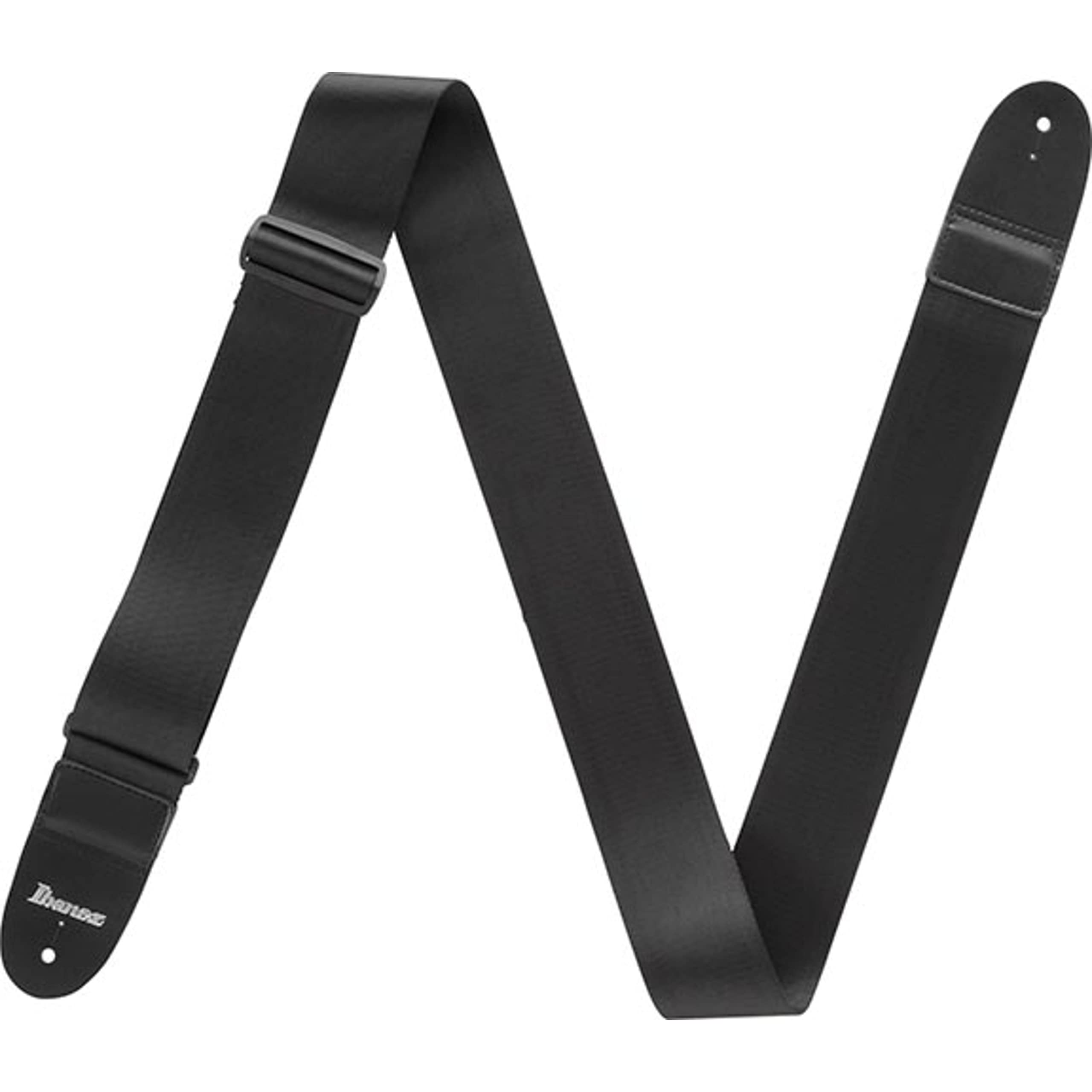 Ibanez Guitar Strap Polypropylene Black Gs64-Bk