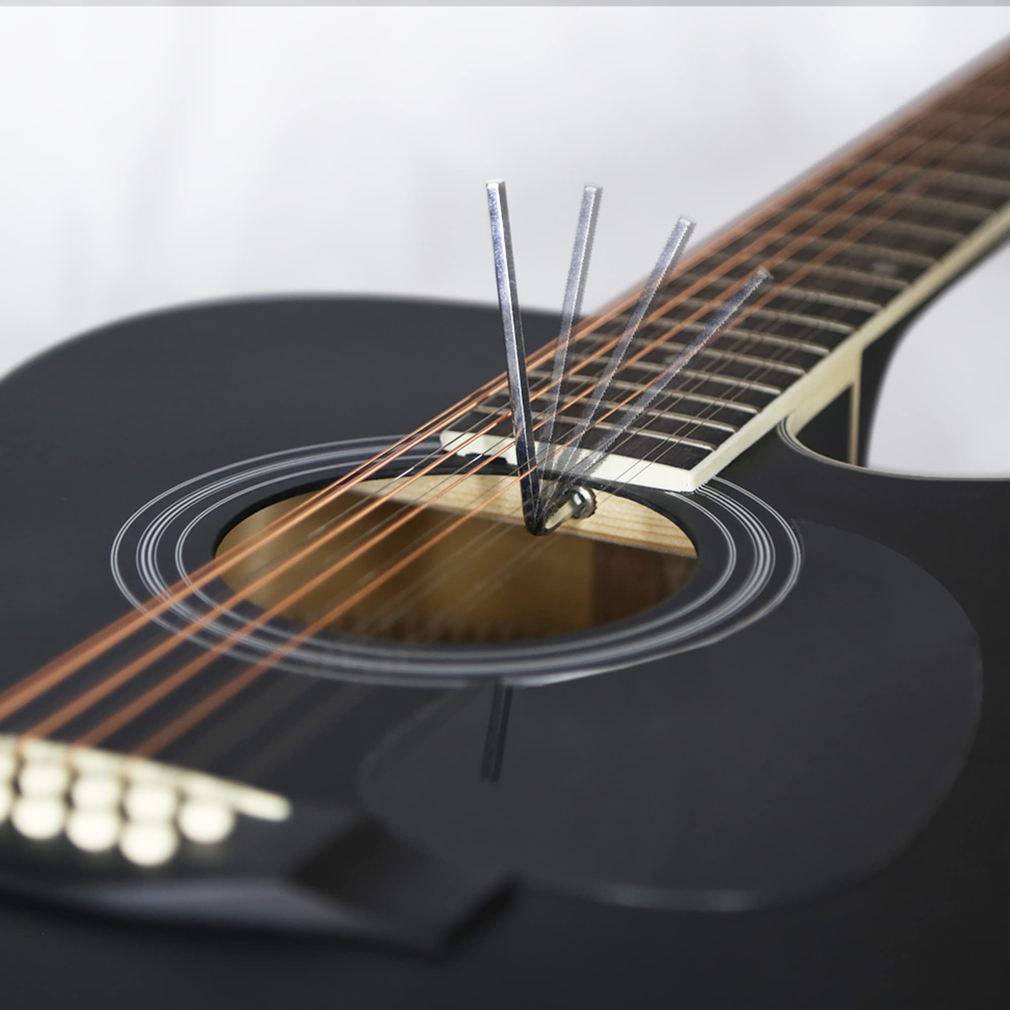 JANEROCK 12 string Guitar 12 String Acoustic-Electric Guitar,Cutaway Guitar,Bundle with Gig Bag,Tuner,Strings,Strap, Picks