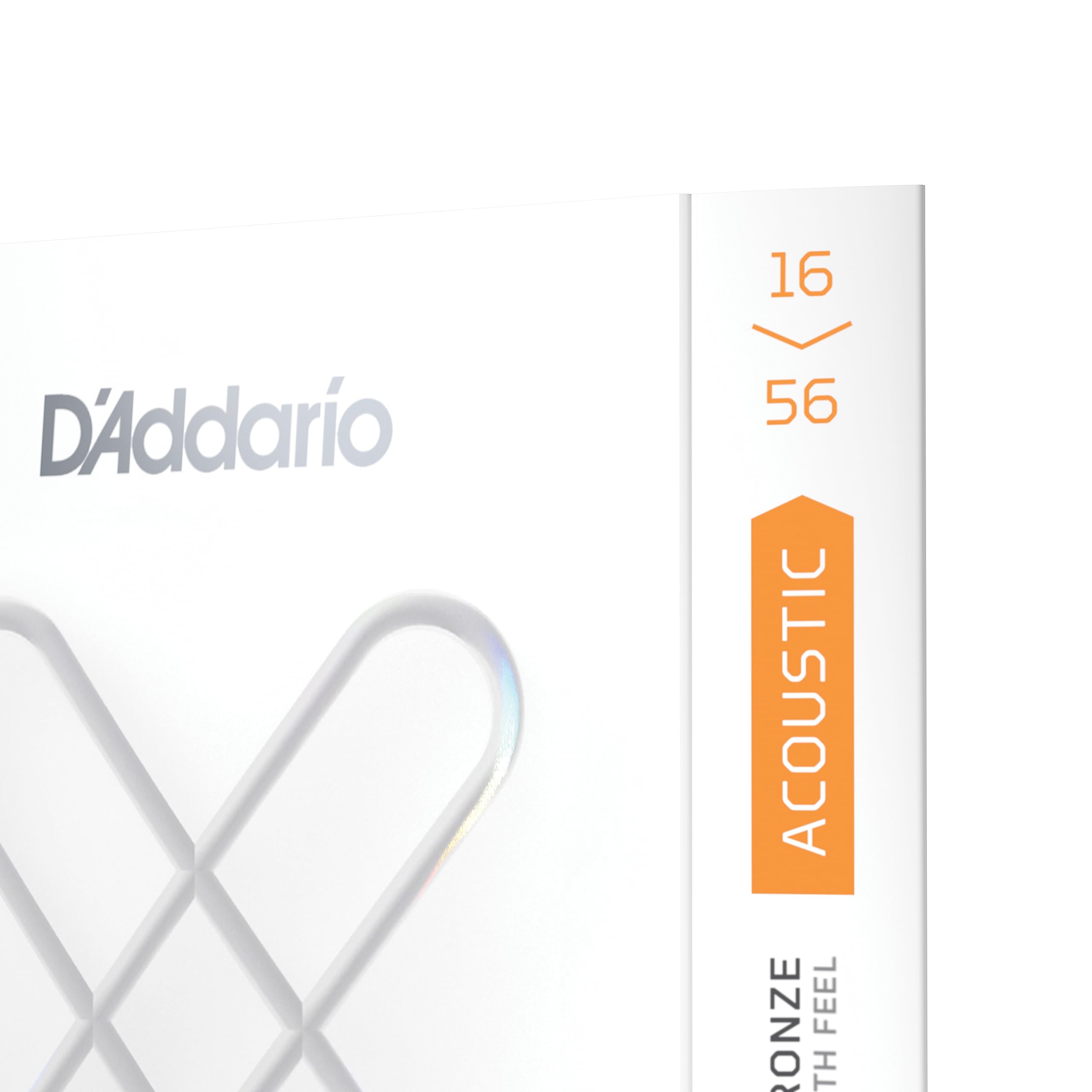 D'Addario Guitar Strings - XS Phosphor Bronze Coated Resophonic Guitar Strings - XSAPB1656 - Extended String Life with Natural T