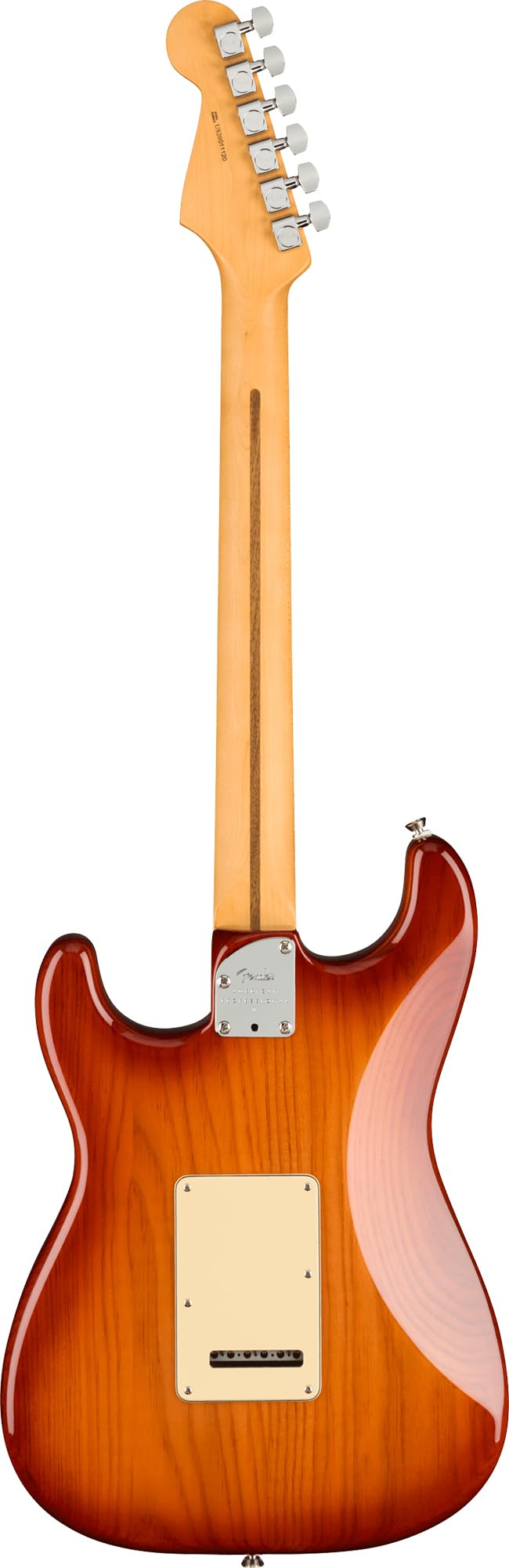 Fender American Professional II Stratocaster HSS - Sienna Sunburst Bundle With Case, Strap, Cable, and Guitar Cleaning Kit