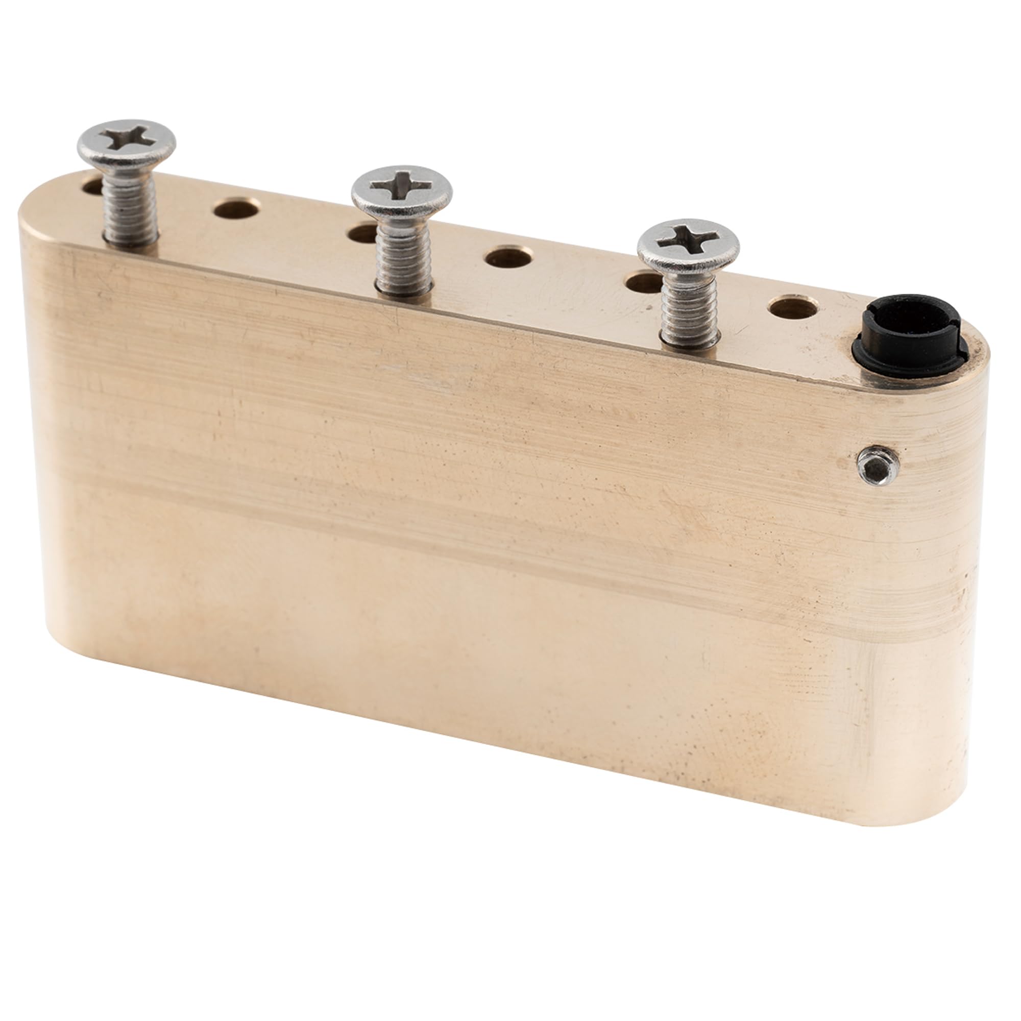 Musiclily Ultra Full Brass 36mm Tremolo Block 54mm String Spacing for Strat Style Electric Guitar Wilkinson M Series Bridge