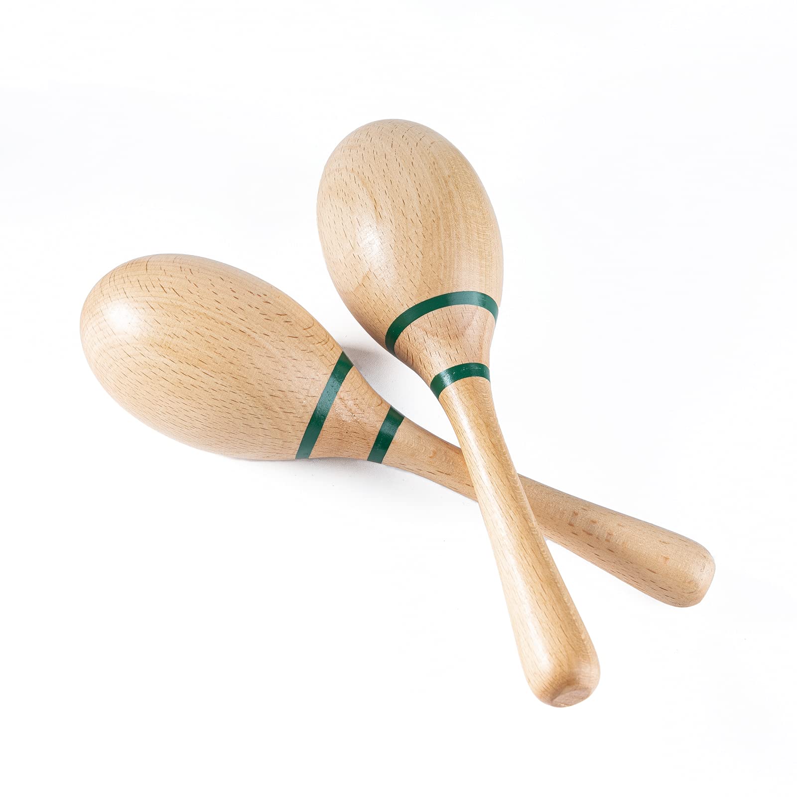 Musfunny Maracas Hand Percussion Rattles,Beech Wood Material Rumba Shakers with Clear and Professional Sounds Musical Instrument