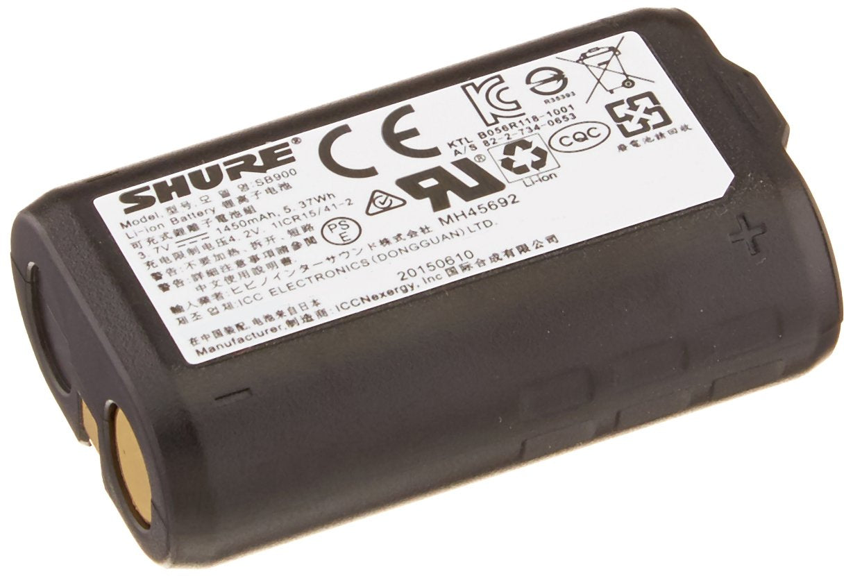 Shure Sb900 Lithium-Ion Rechargeable Battery