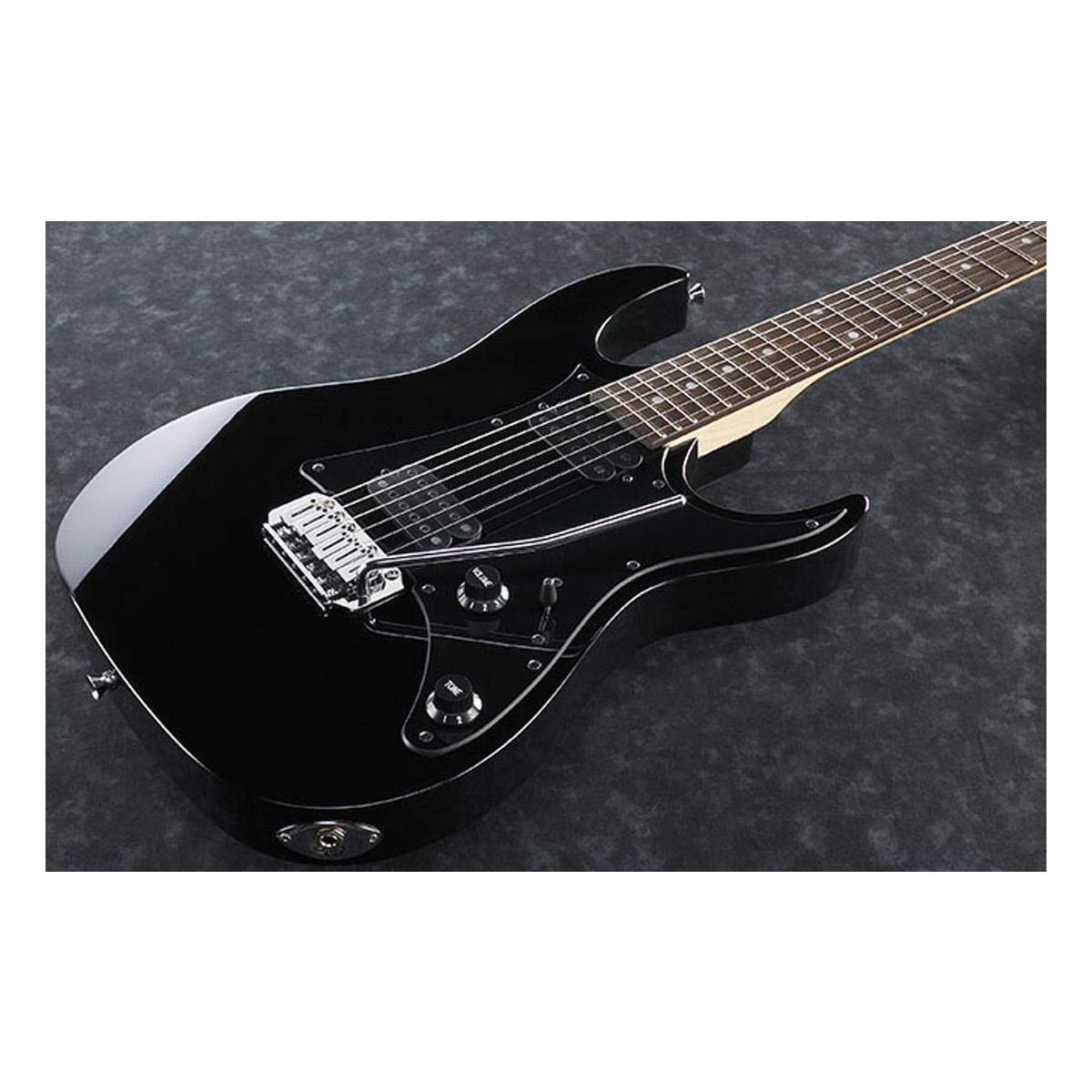 Ibanez 6 String Solid-Body Electric Guitar, Right Handed, Black (GRX20ZBKN)