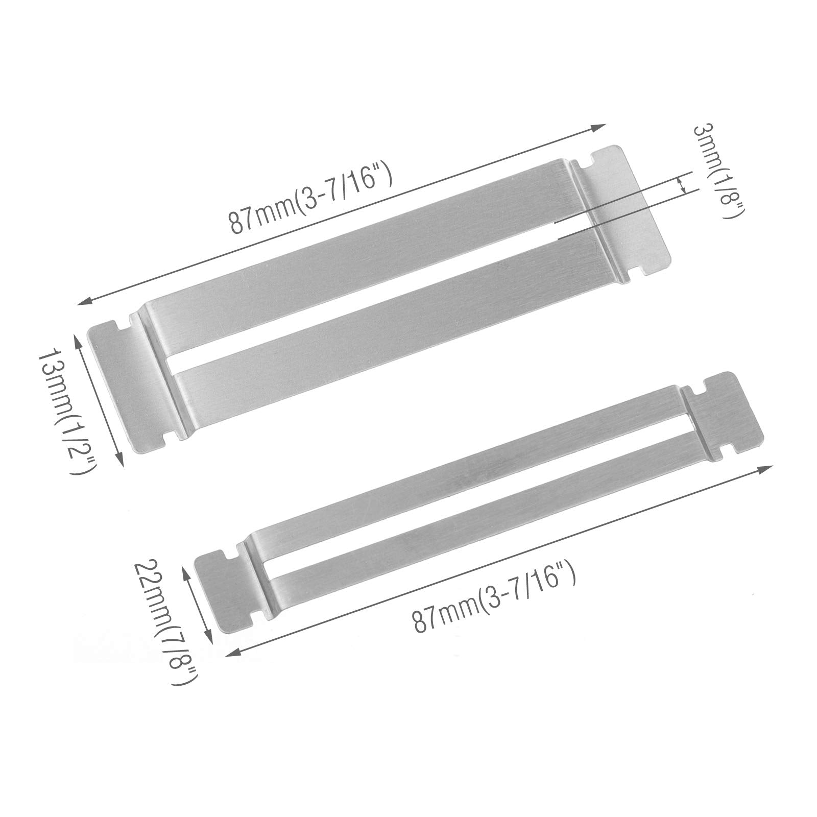 3 Sets Guitar Fret Protector, Jwodo Stainless Steel Fretboard Protecters, Bass Guitar Fretboard Guards Protector for Dressing an