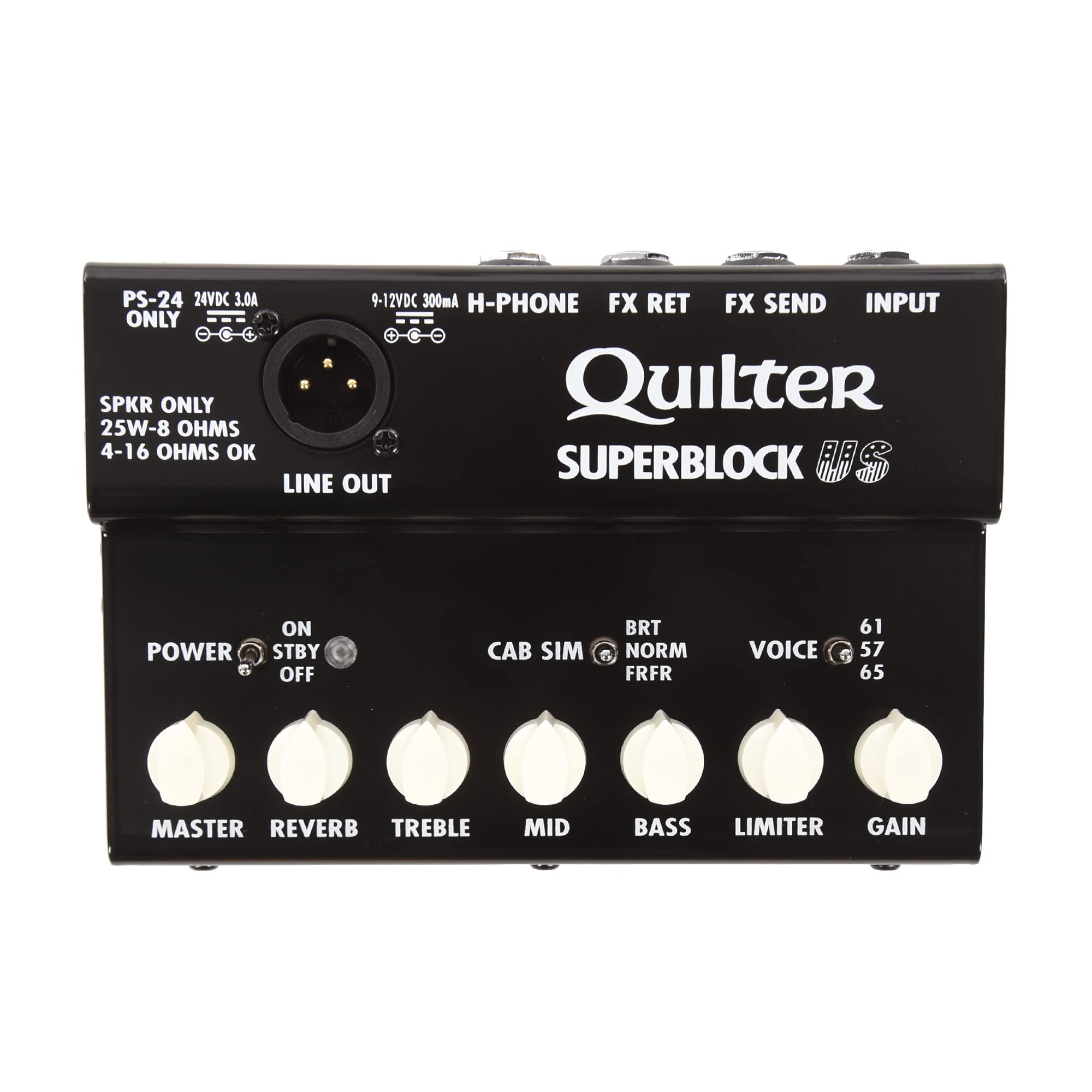 Quilter Labs Superblock Us 25-Watt Guitar Amplifier Pedal
